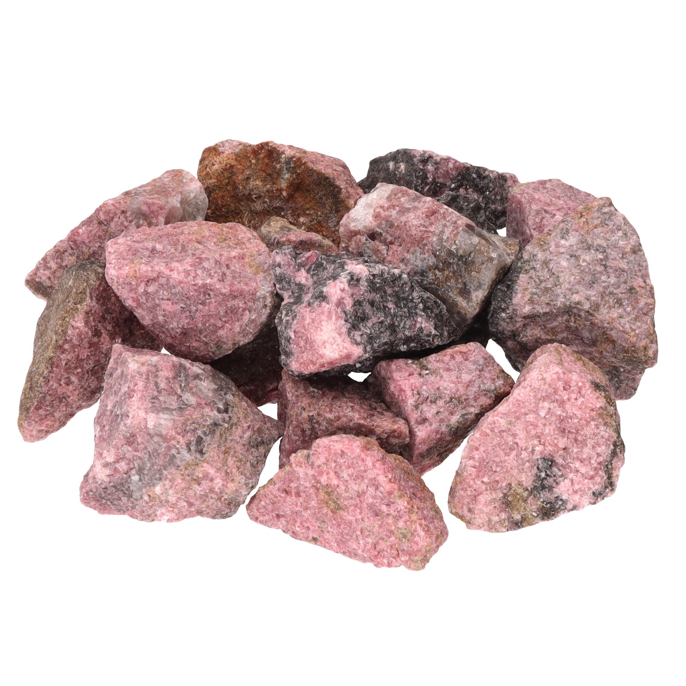Edelstein Rhodonit Wassersteine