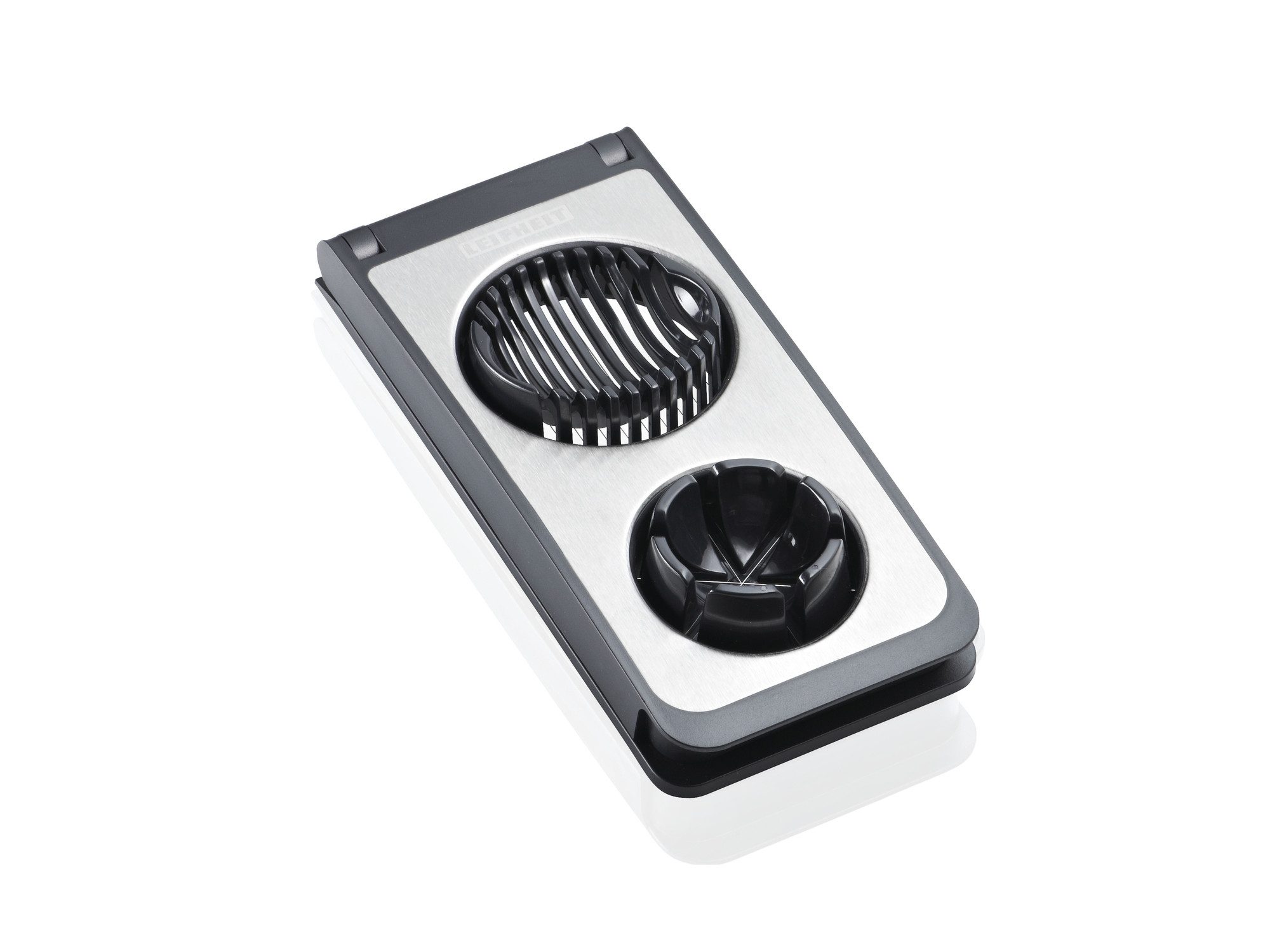 Leifheit Kochbesteck-Set Eierschneider Combi Edelstahl, Edelstahl, 3 Funktionen, Edelstahldrähte, leicht zu reinigen