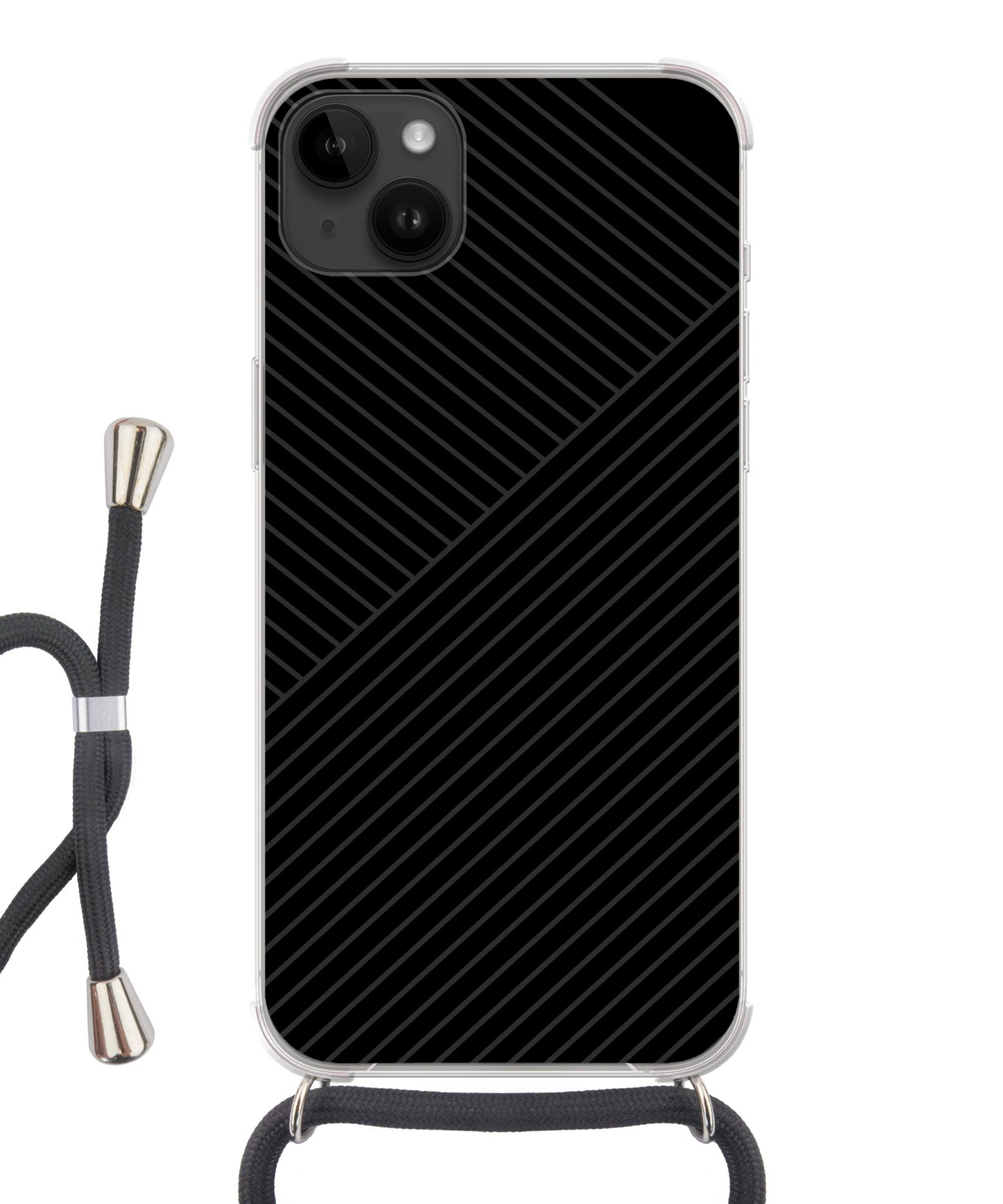 Linien - Abstrakt - Schwarz - Grau