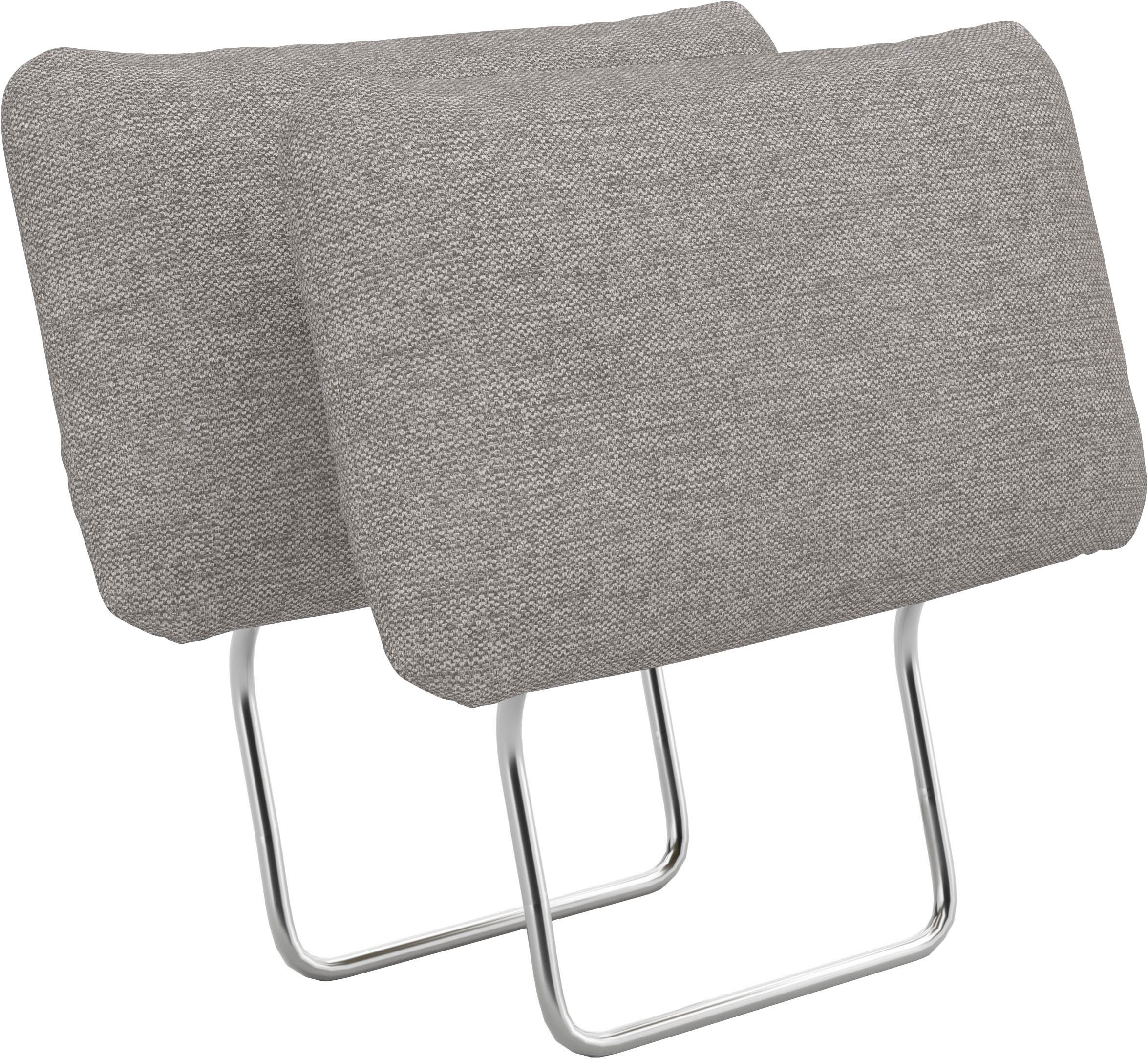sit&more Sofa-Kopfstütze Chelsea, B: 50 cm, (Set), 2 Stück, verschiedene Stofffarben