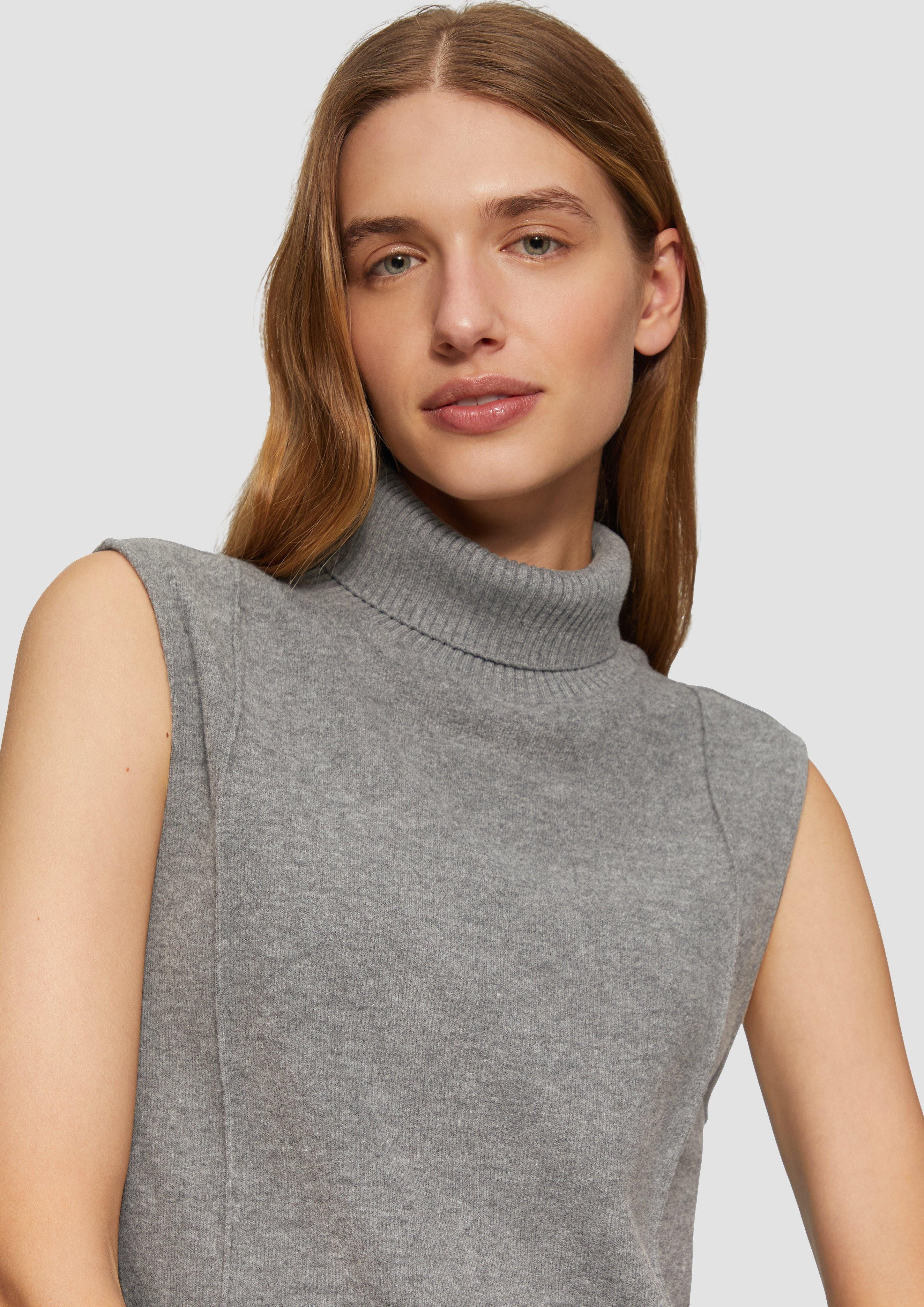 s.Oliver Kurzarmshirt Pullunder mit Turtleneck günstig online kaufen
