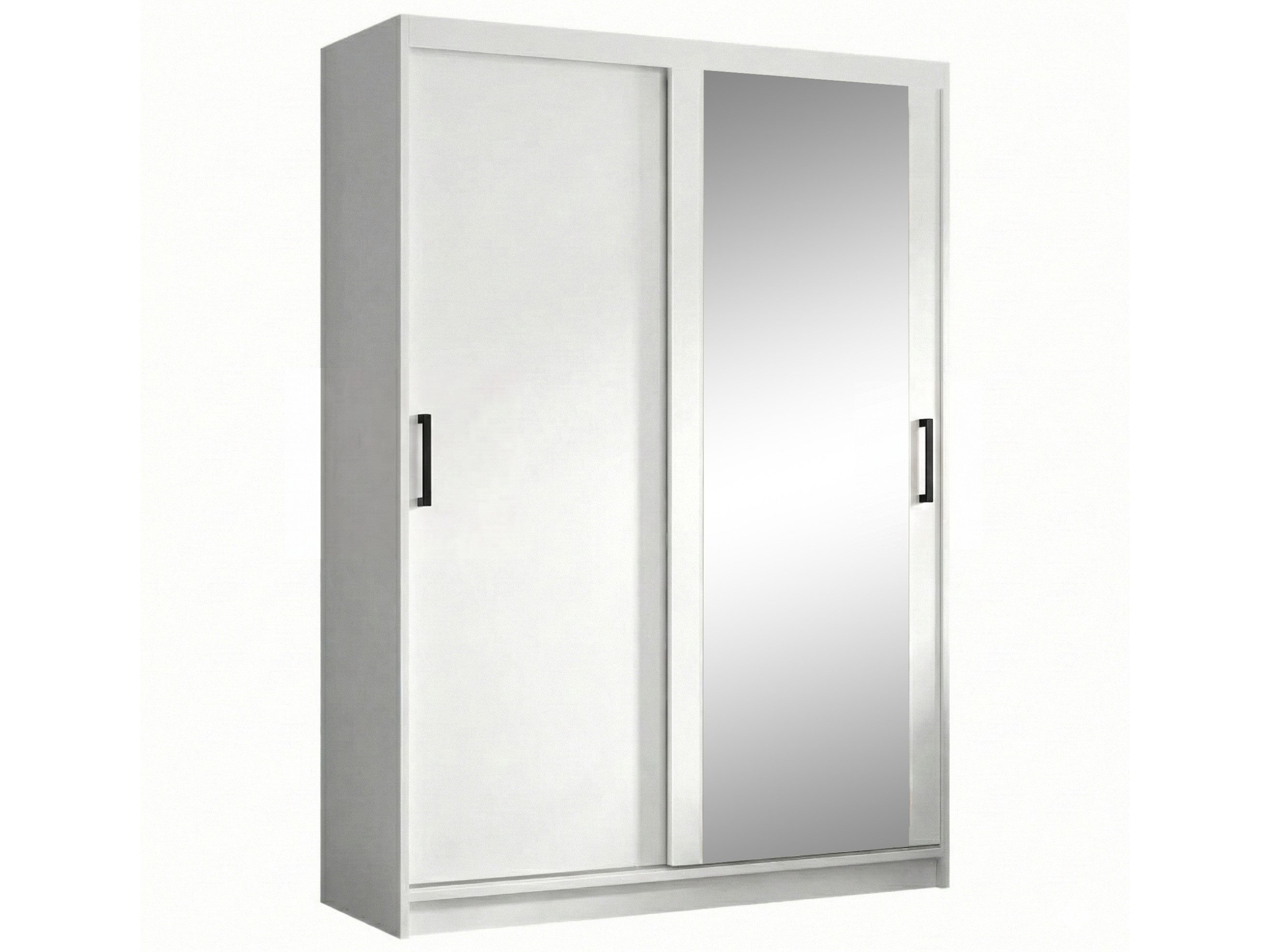 Beautysofa Kleiderschrank HELA moderner Kleiderschrank mit Spiegel (Schiebetürenschrank mit Kleiderstange und Regalböden, Schrank für Schlafzimmer, Flur & Ankleidezimmer) wahlweise ohne oder mit Schubkasteneinsätzen