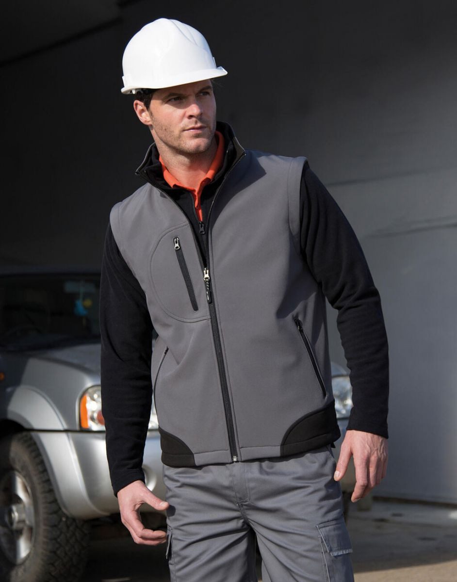 Result Funktionsweste Herren Soft Shell Bodywarmer / Weste