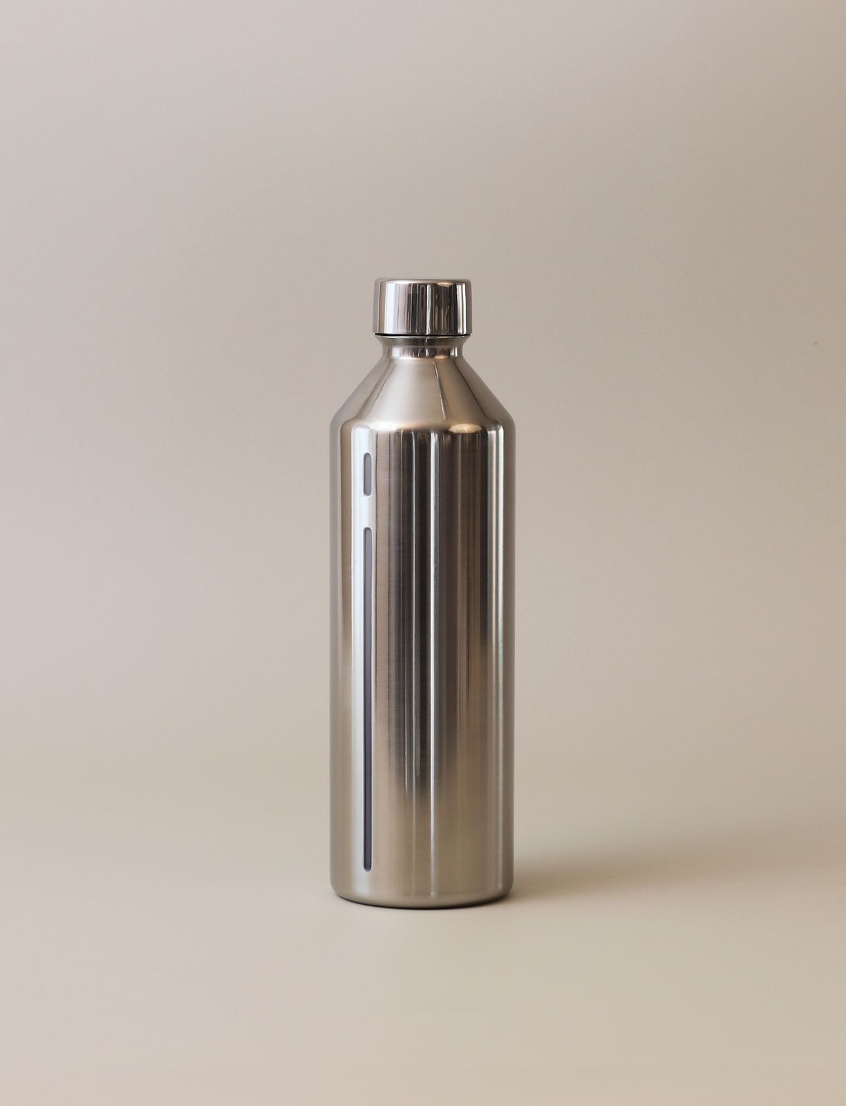 Stelton Wassersprudler Flasche, stelton Wassersprudler Edelstahlflasche BRUS 1,2 l steel