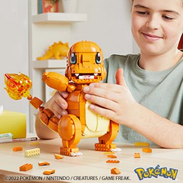 Mattel GmbH Konstruktions-Spielset Mattel HHL13 - MEGA Pokémon Jumbo Glumanda
