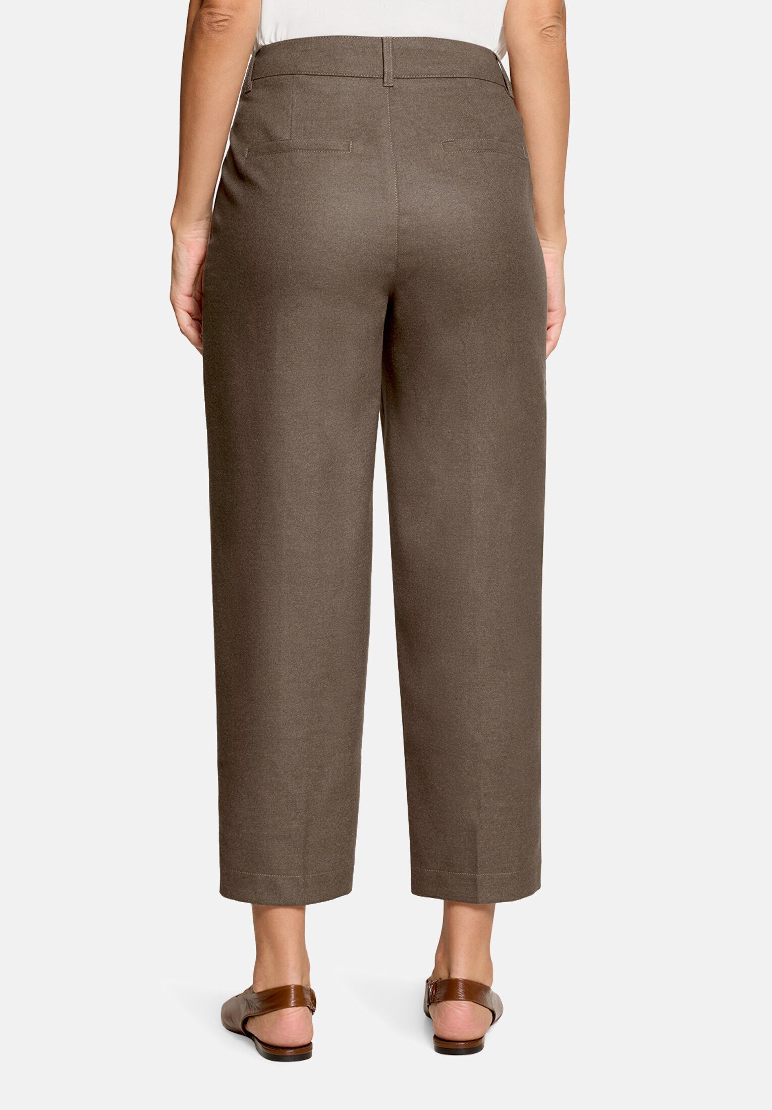 Cartoon Stoffhose Damen mit Bundfalten