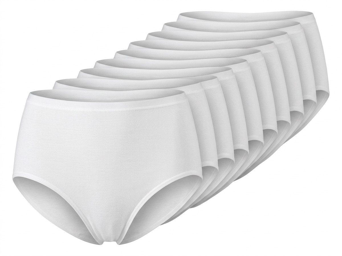 Pompadour Basic (5-St) mit flachen Nähten, ohne Seitennähte im 5er Pack