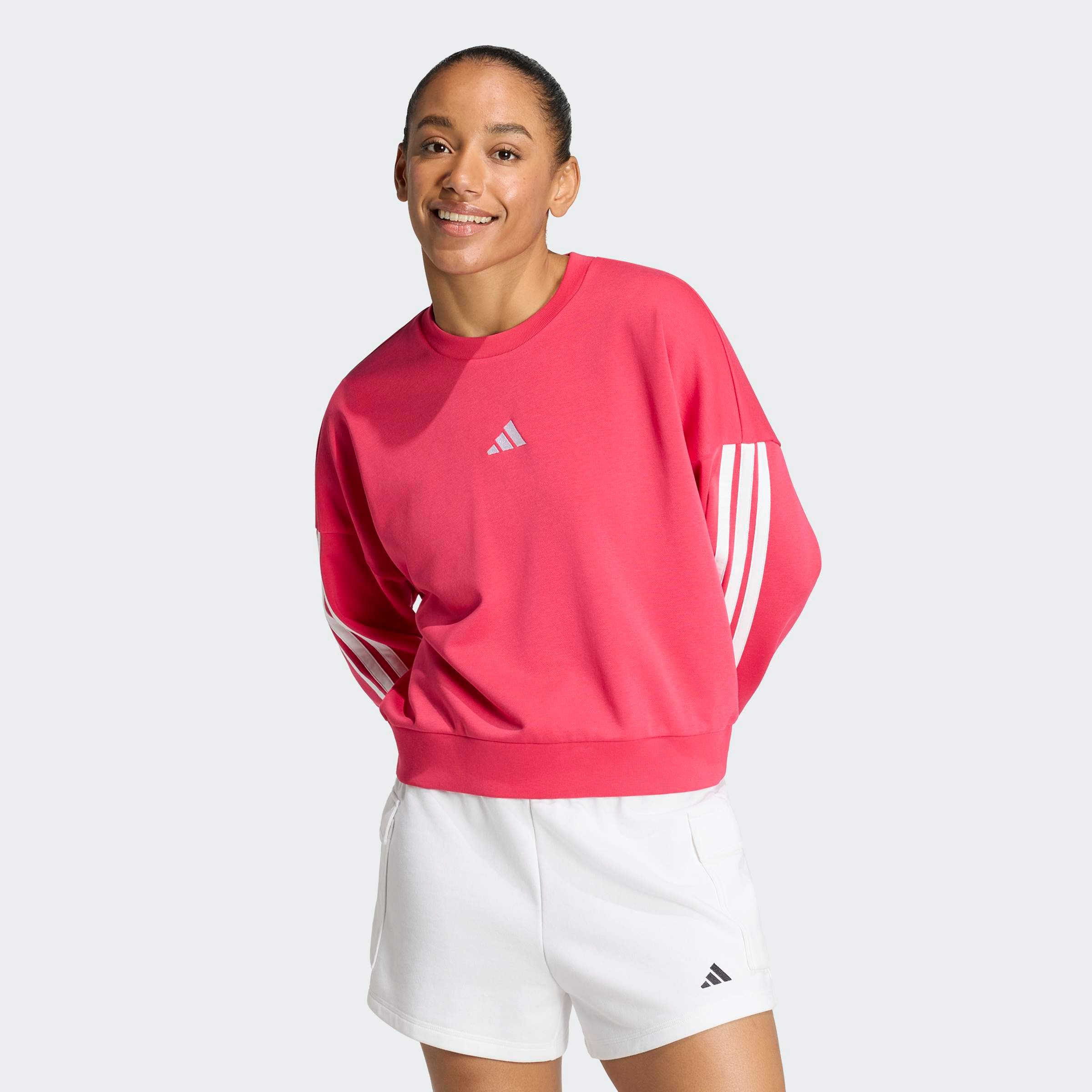 adidas Sportswear Sweatshirt ESSENTIALS 3-STREIFEN FRENCH TERRY