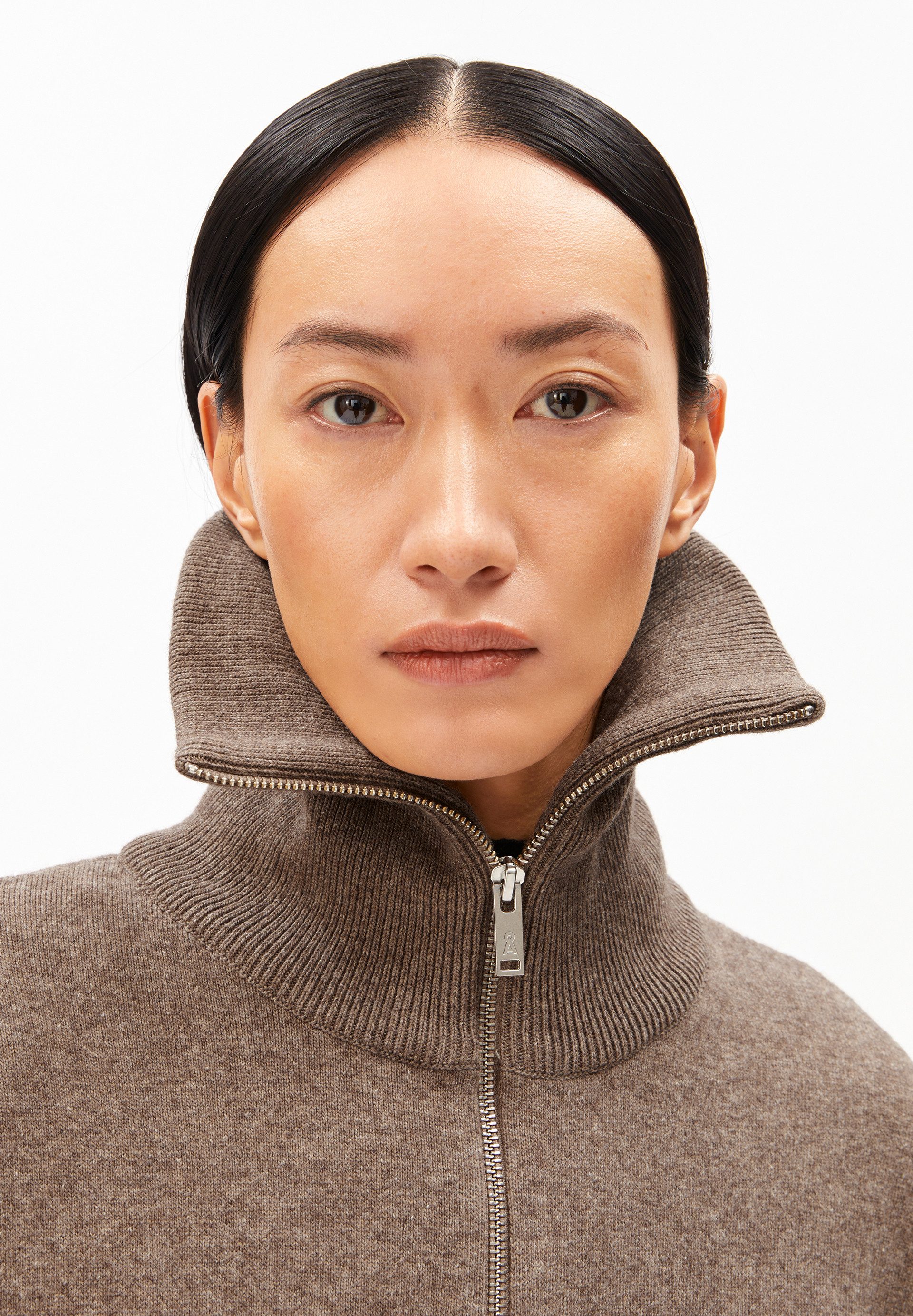 Armedangels Blouson JOANIAAS Strickjacke aus Bio-Woll Mix Oversized Fit