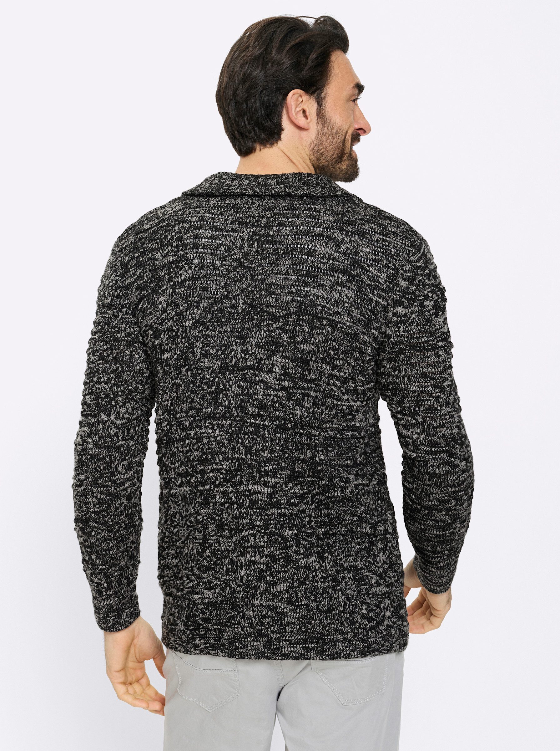 Witt Strickpullover Strickjacke Langarm Struktur