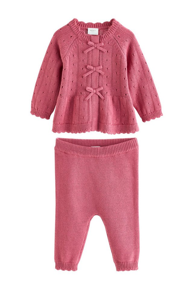Next Cardigan 2-teiliges Set mit Baby-Strickjacke und Leggings (2-tlg)
