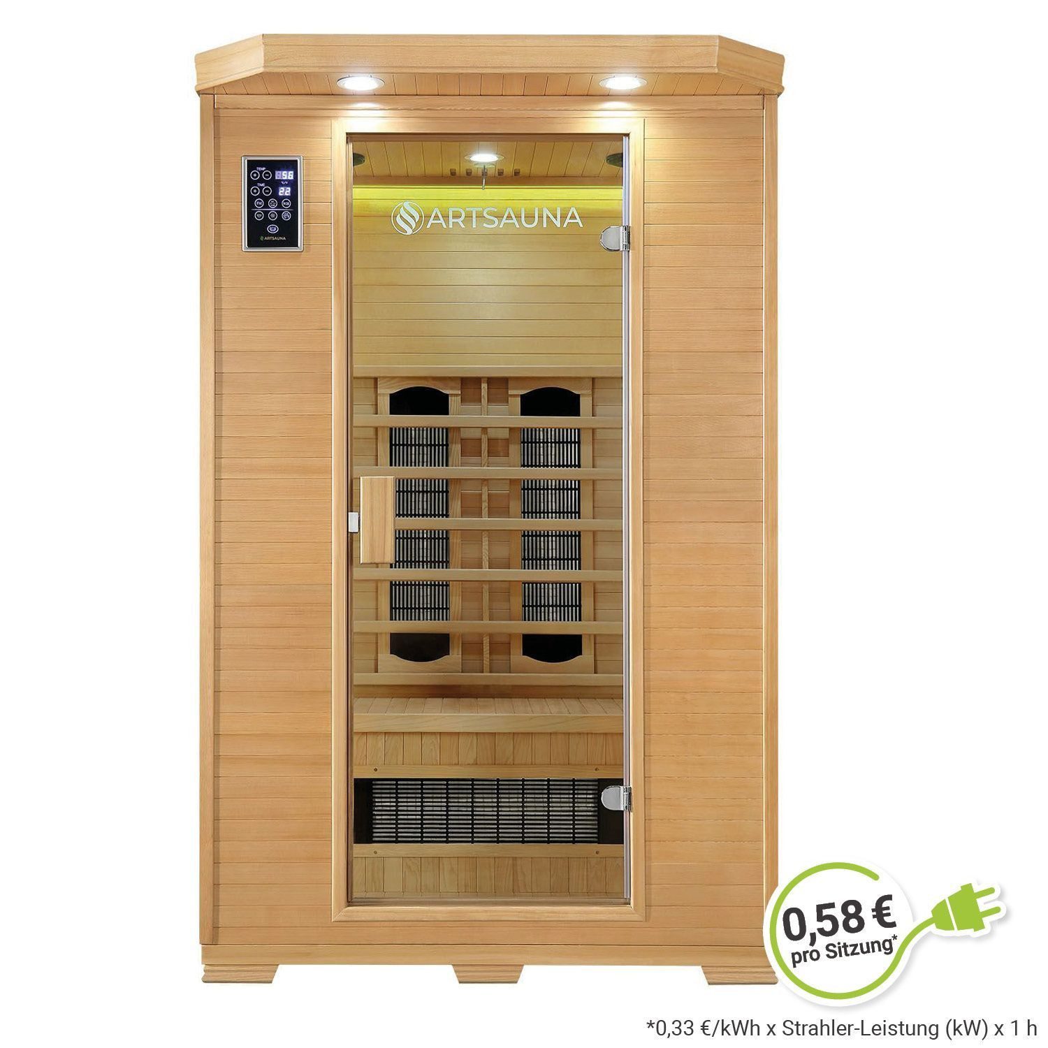 Artsauna Infrarotkabine Oslo, für 2 Personen, günstig online kaufen