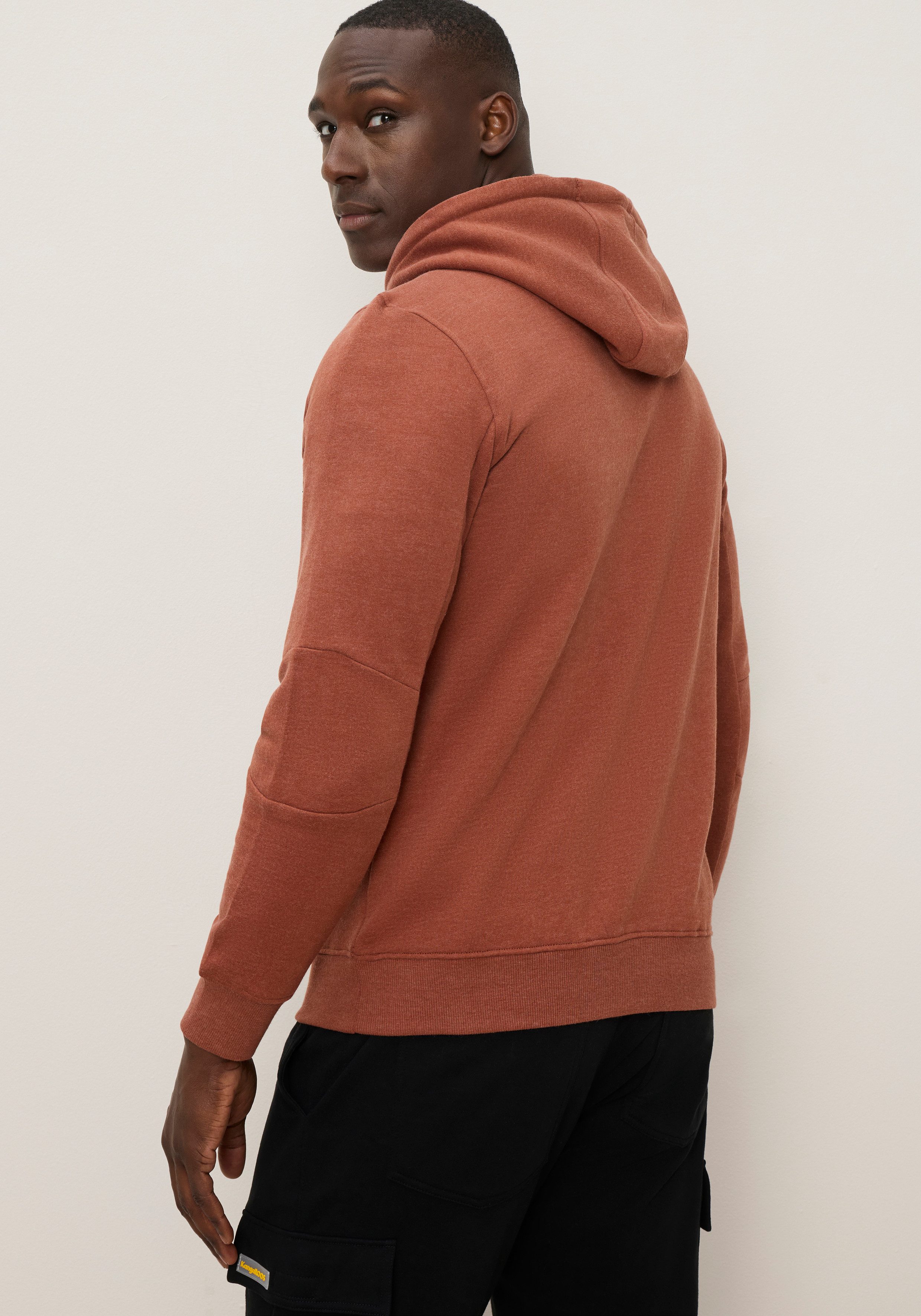 KangaROOS Kapuzensweatshirt mit Kapuze und Kordelzug, Langarm, auch in großen Größen
