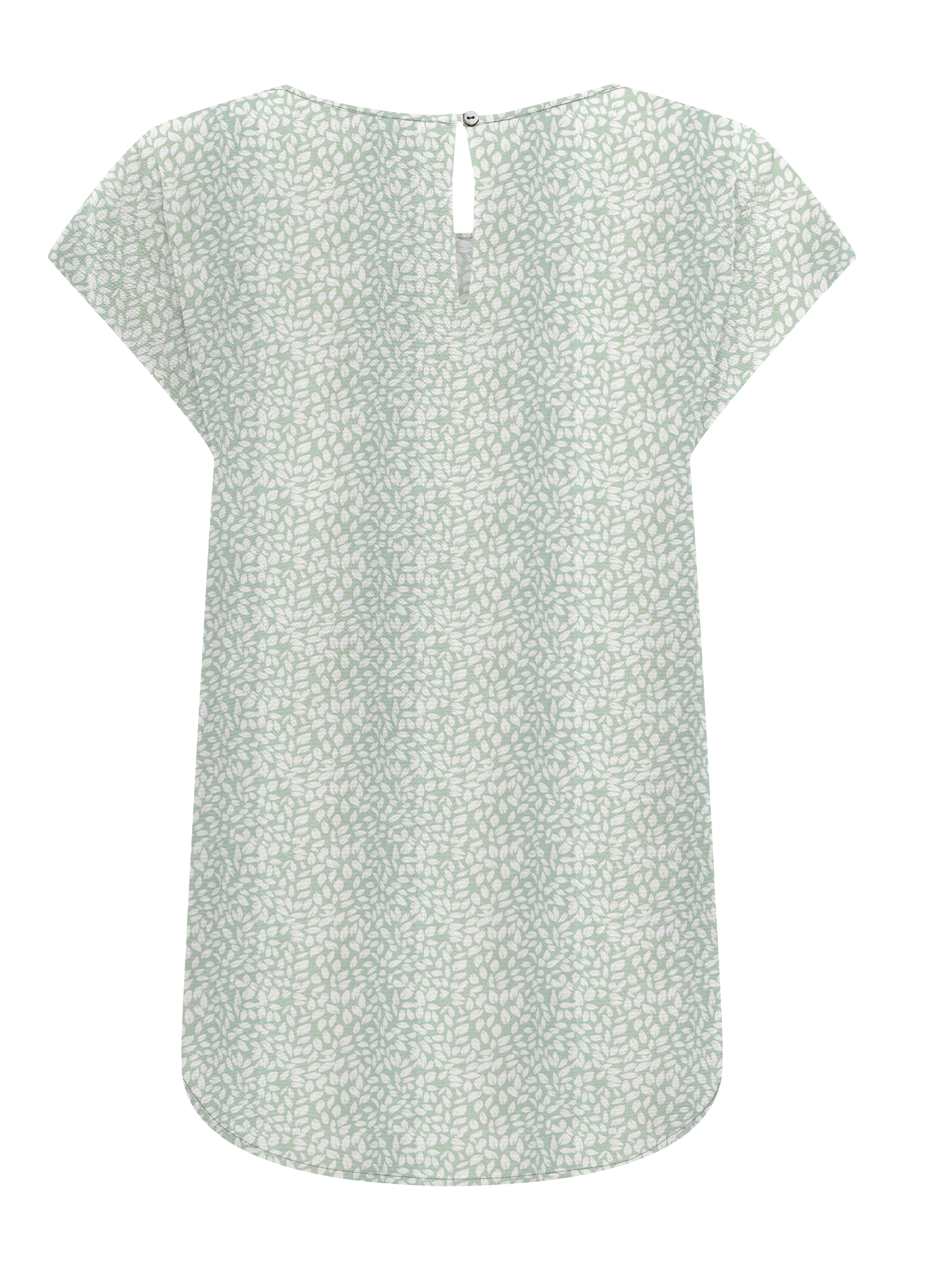 ONLY Shirtbluse ONLNOVA LIFE S/S TOP AOP PTM Viskose, regular fit, Rundhals