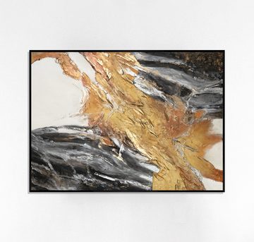 YS-Art Gemälde Goldene Symphonie, Abstraktion