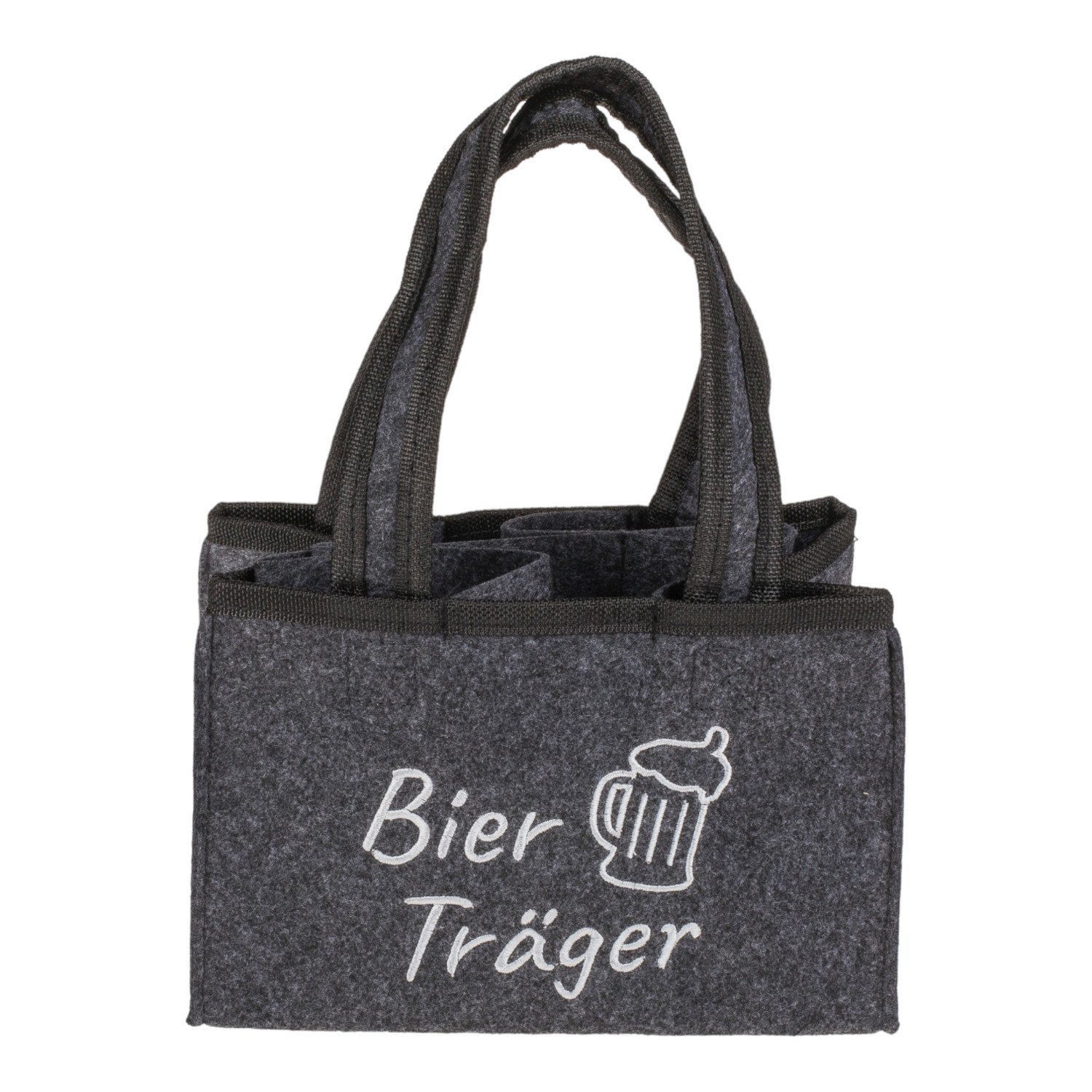Out of the Blue Tragetasche Bier-Träger Getränke Tragetasche für 6 Flaschen günstig online kaufen