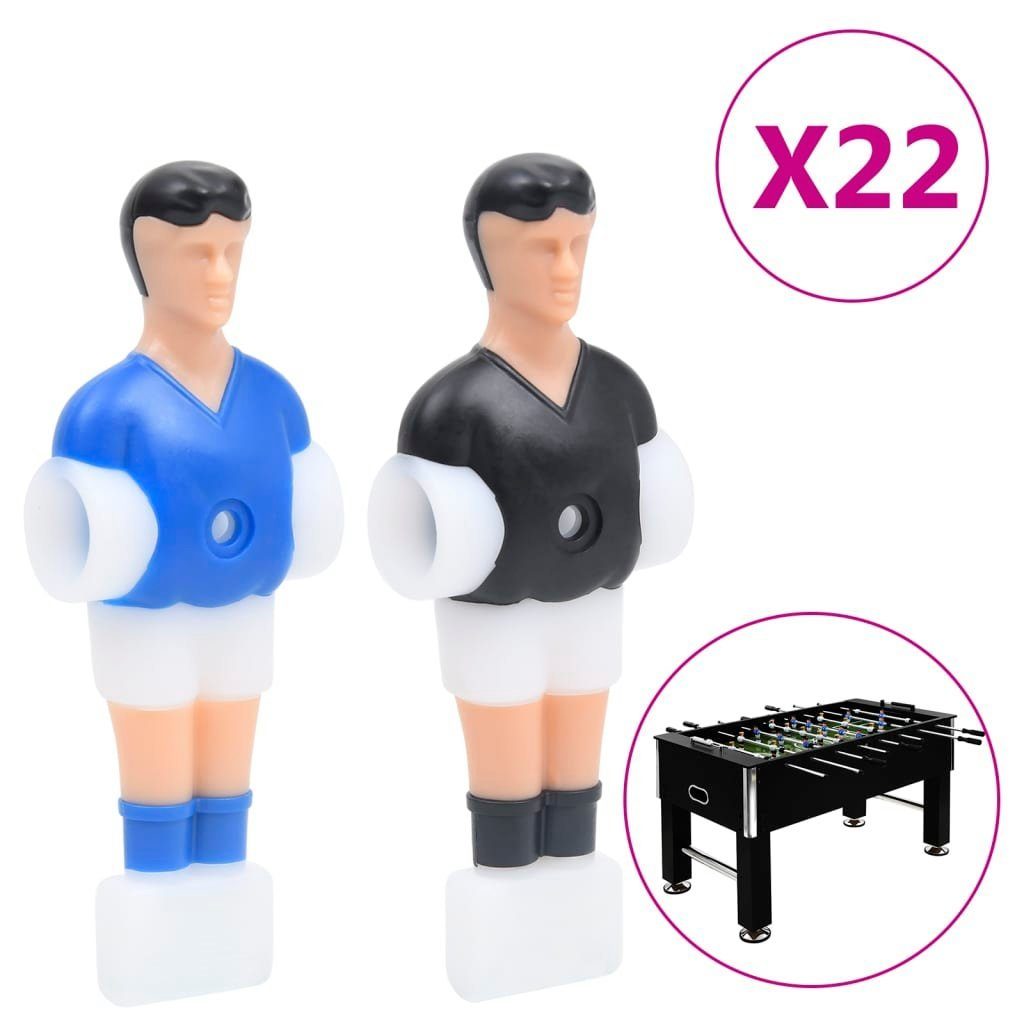 Tischfußballspiel Tischfußball-Spieler 22 Stk. für 12,7 mm Stange