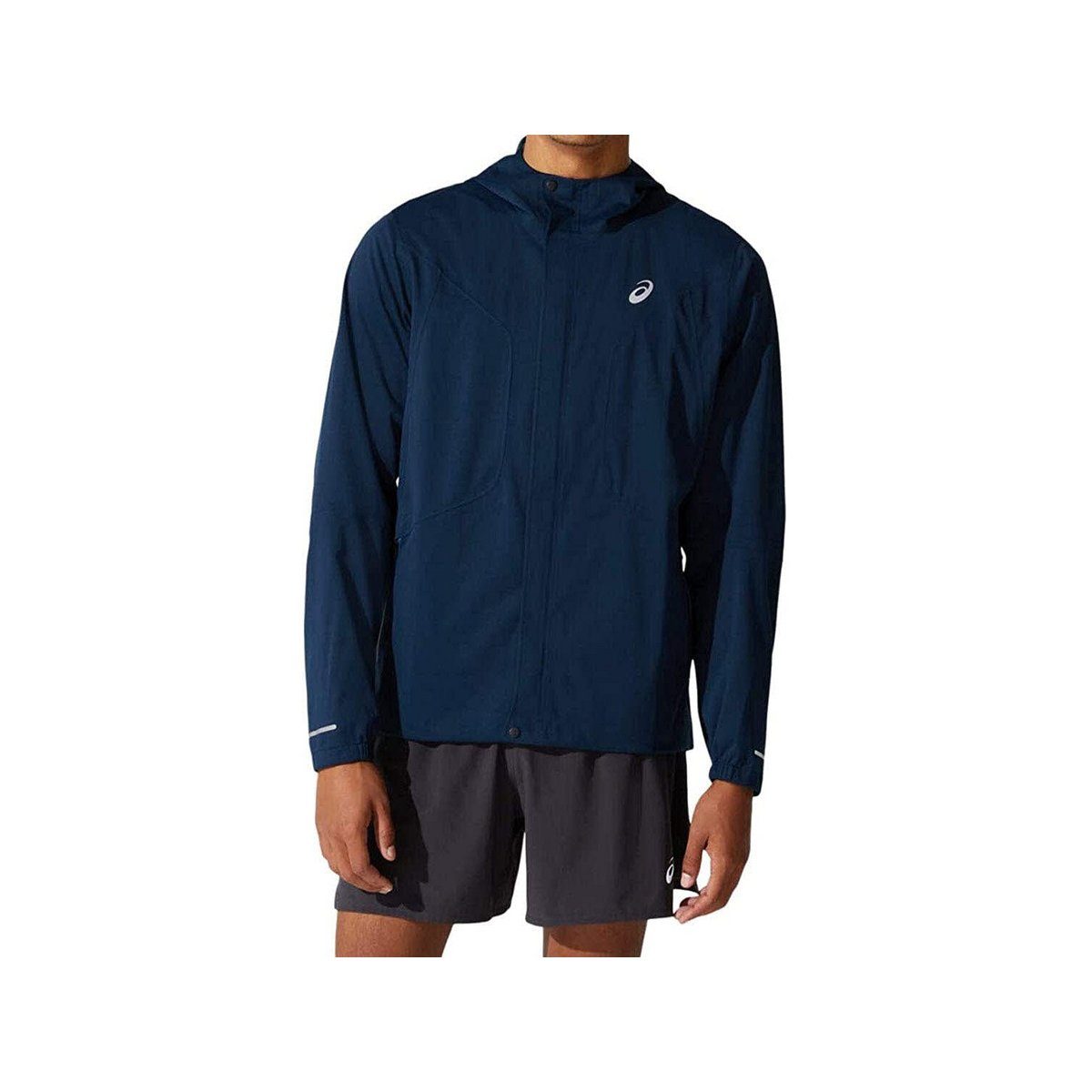 blau Asics sonstiges Funktionsjacke (1-St)