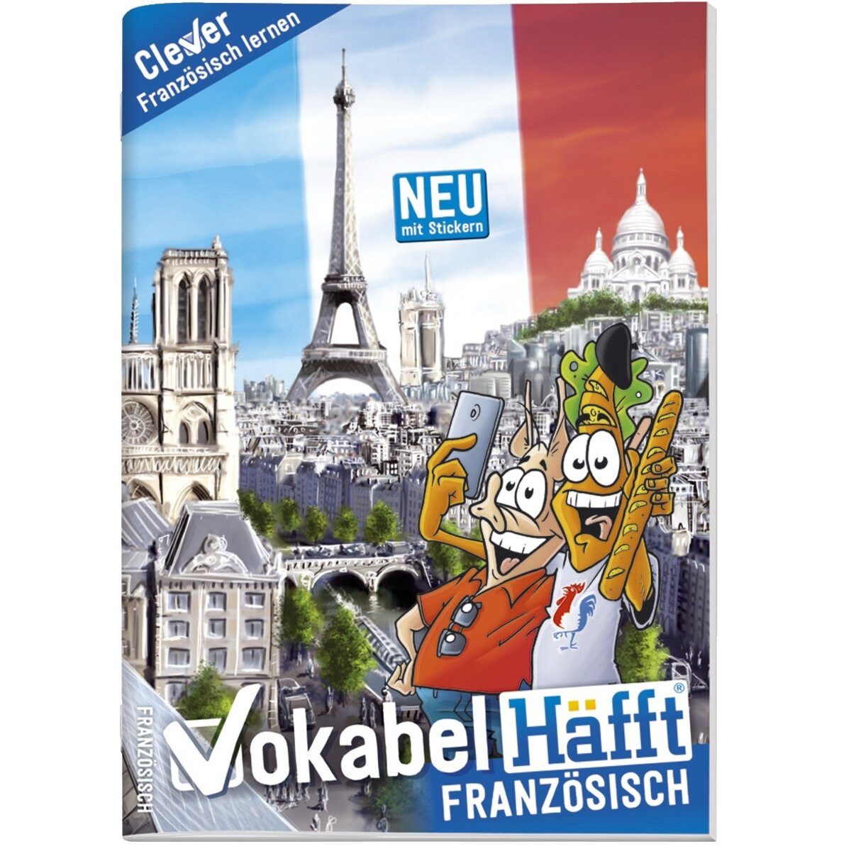 Häfft Schulheft Vokabelheft A5 Französisch - mit Lernhilfe.