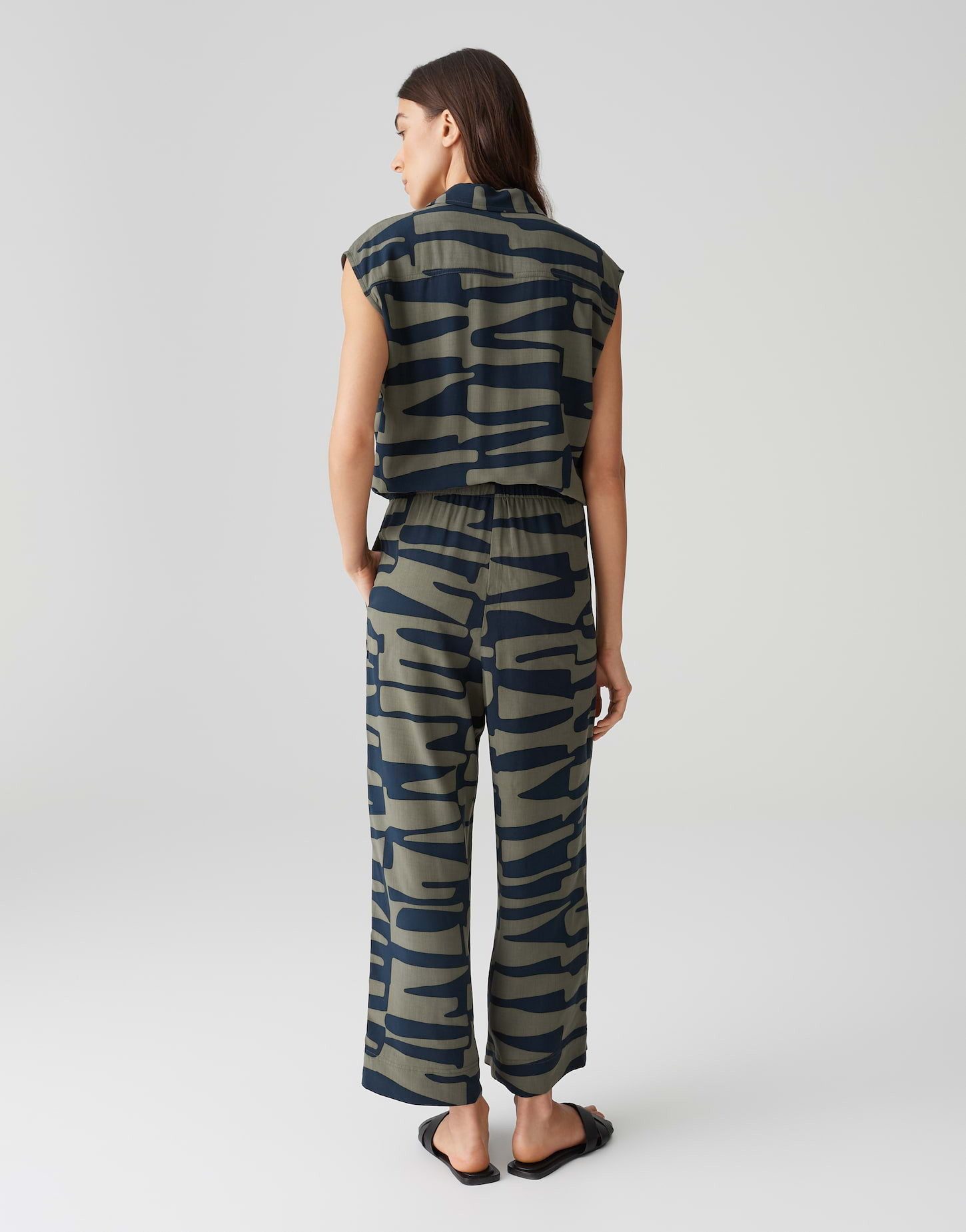 OPUS Jumpsuit MONNY SHADOW aus fließender Viskose Webware