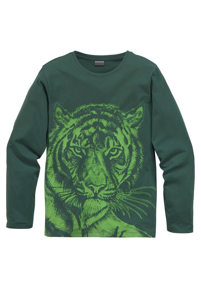 NEON TIGER KIDSWORLD Langarmshirt