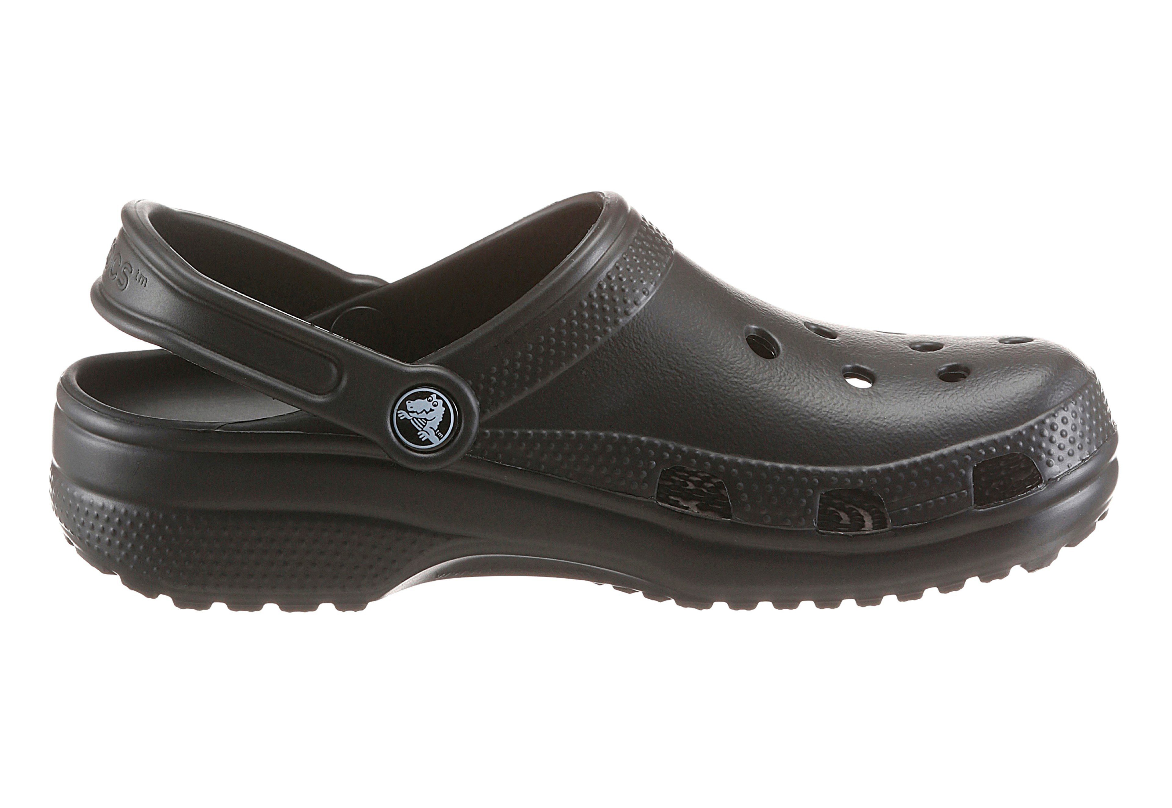 Logo Clog mit typischem Crocs Classic schwarz