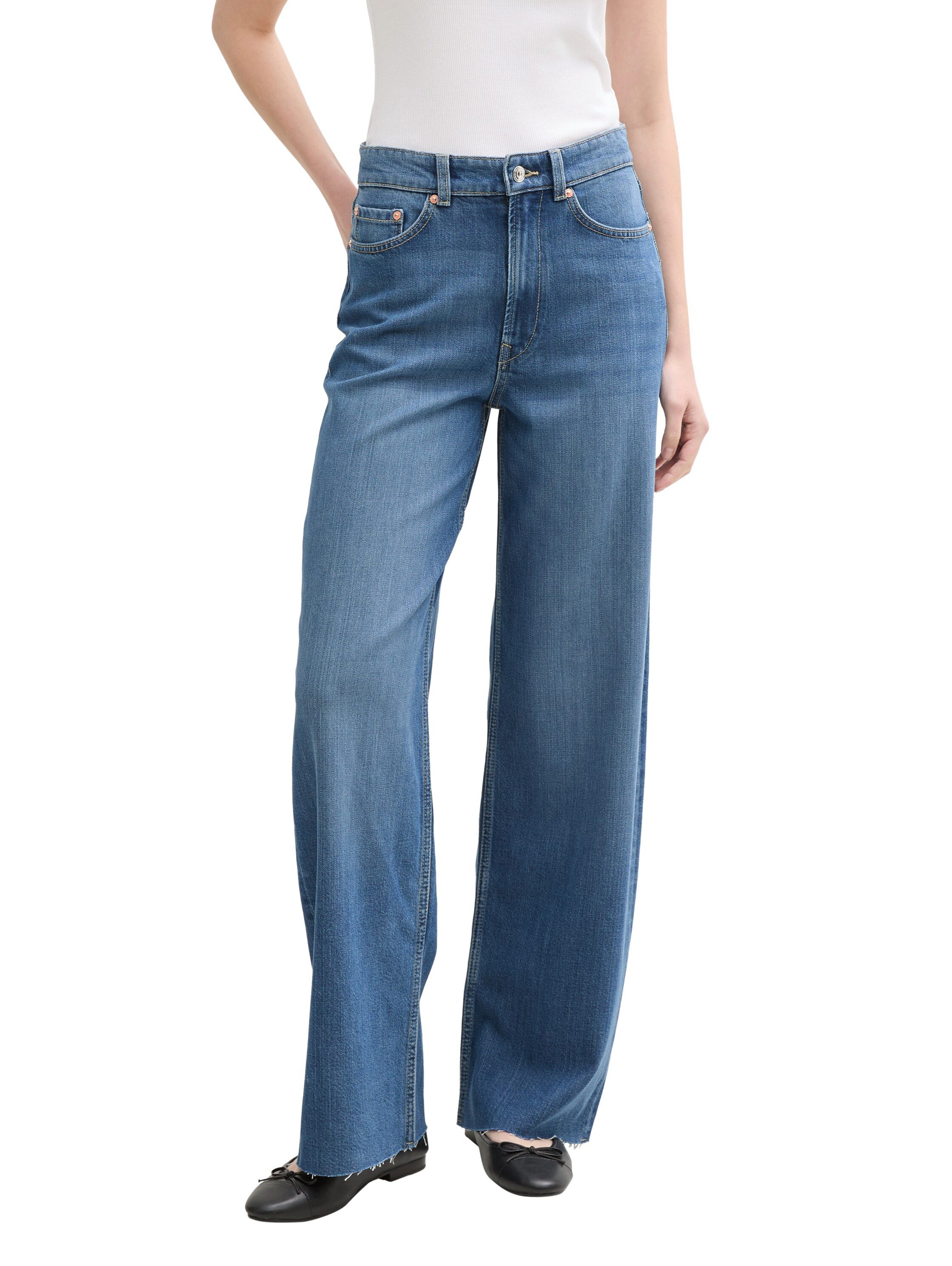 TOM TAILOR Denim Weite Jeans mit günstig online kaufen