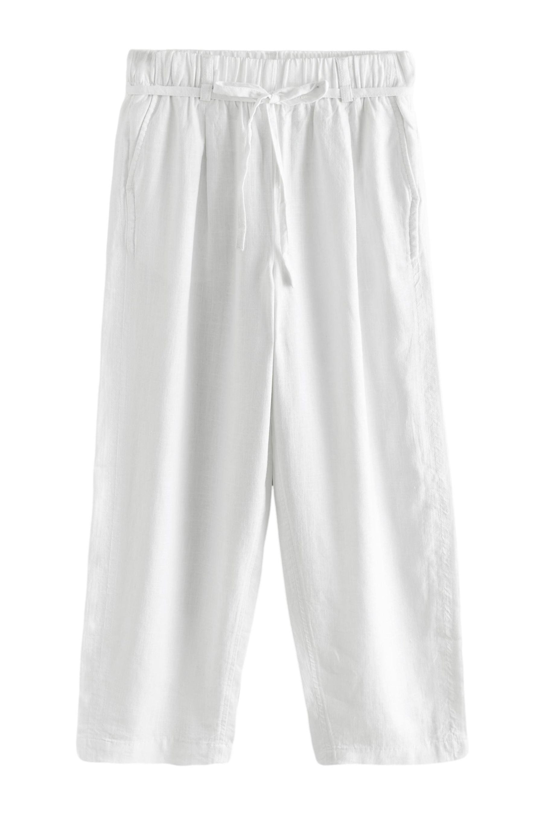 Next Leinenhose Hose mit Trommel-Beinschnitt und günstig online kaufen