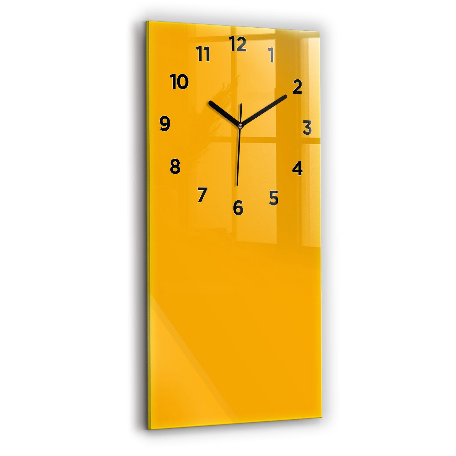 Tulup Wanduhr Wanduhr Glasuhr Rechteckige Wanduhr günstig online kaufen