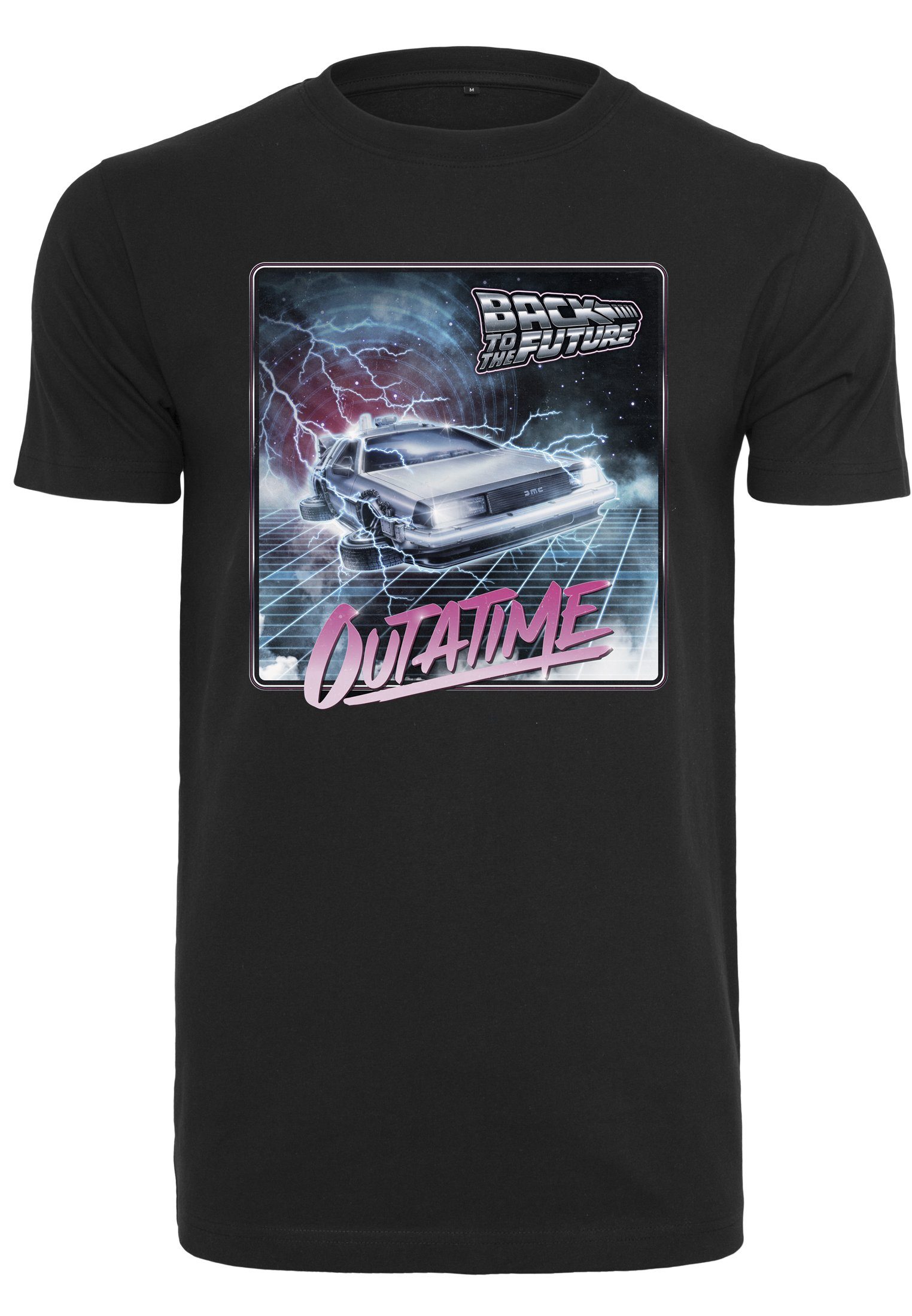 Merchcode T-Shirt Herren Back To The Future Outatime Tee (1-tlg)