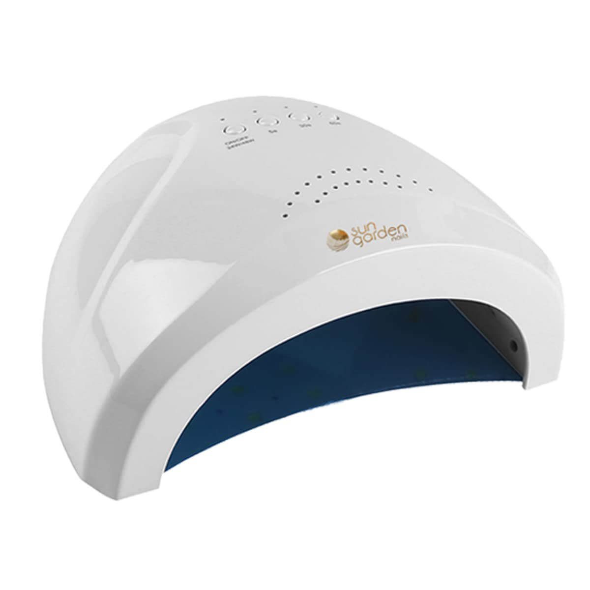 Sun Garden Nails Nagellack-Set UV Gel Nail Starterset Starlight + UV Gerät und Nageldesign Zubehör, für Einsteiger & Fortgeschrittene