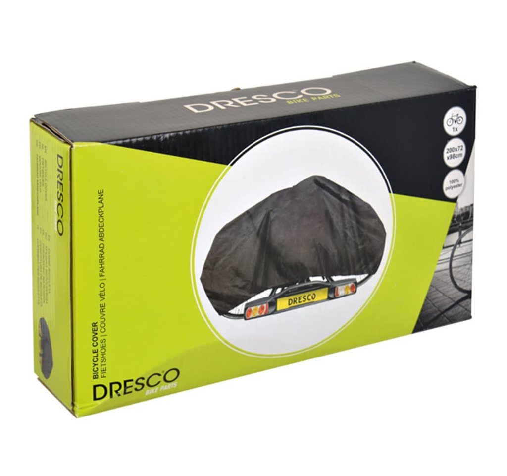 Thumbnail - Dresco Fahrradbox Fahrradabdeckung Elastisch für 1 Fahrrad Schwarz (1 St)