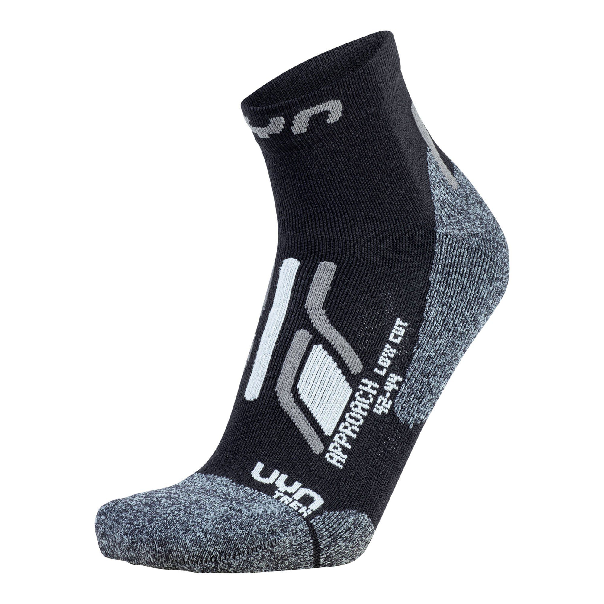 UYN Thermosocken Uyn W Trekking Low Cut Grey - Approach Damen Black Socks