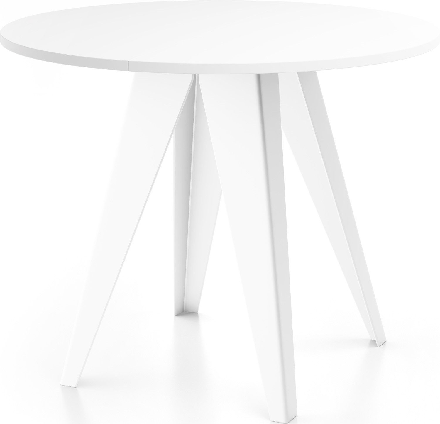 WFL GROUP Esstisch Griffin (erhältlich in zwei Größen – 90/100 cm, ausziehb günstig online kaufen