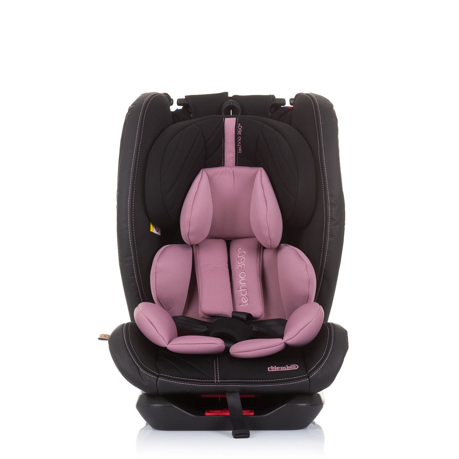 36 Kindersitz Grad Gruppe 0+/1/2/3, Techno kg) Isofix, Autokindersitz (0 36 bis: - Chipolino 360 kg, rosa drehbar