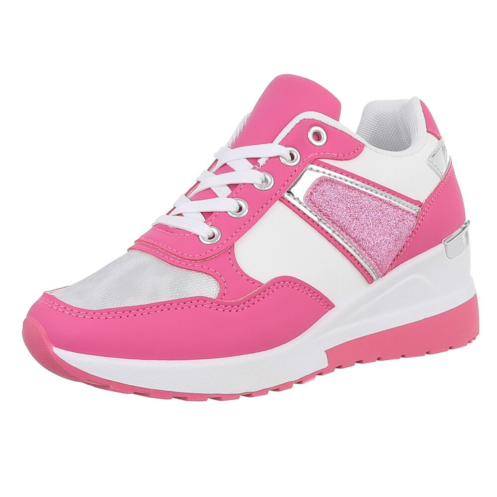 Ital-Design Damen Low-Top Freizeit Sneaker (88671638) Keilabsatz/Wedge Snea günstig online kaufen