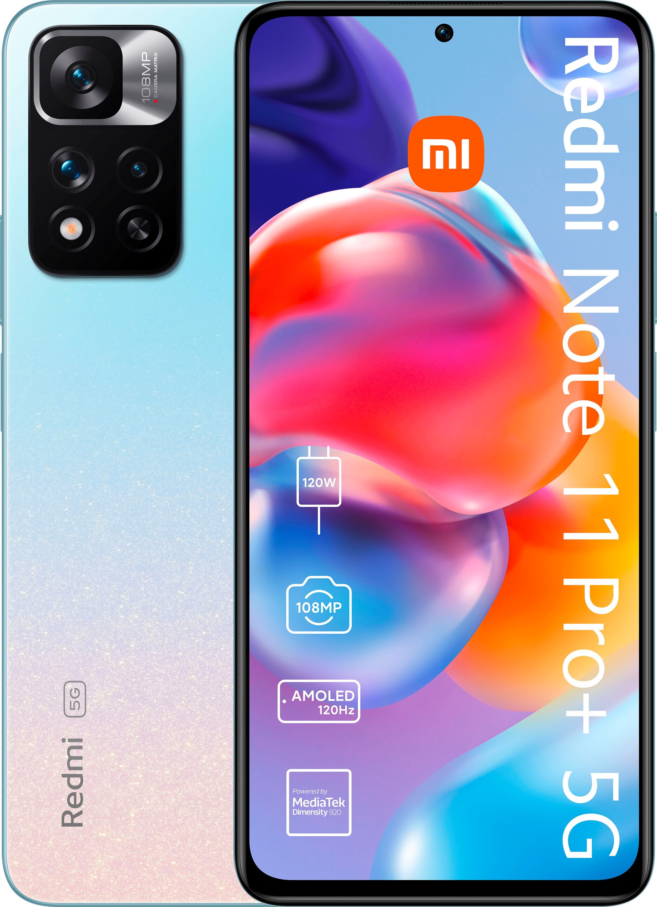 Xiaomi Redmi Note 11 Pro+ 5G Smartphone (16,94 cm/6,67 Zoll, 128 GB ...