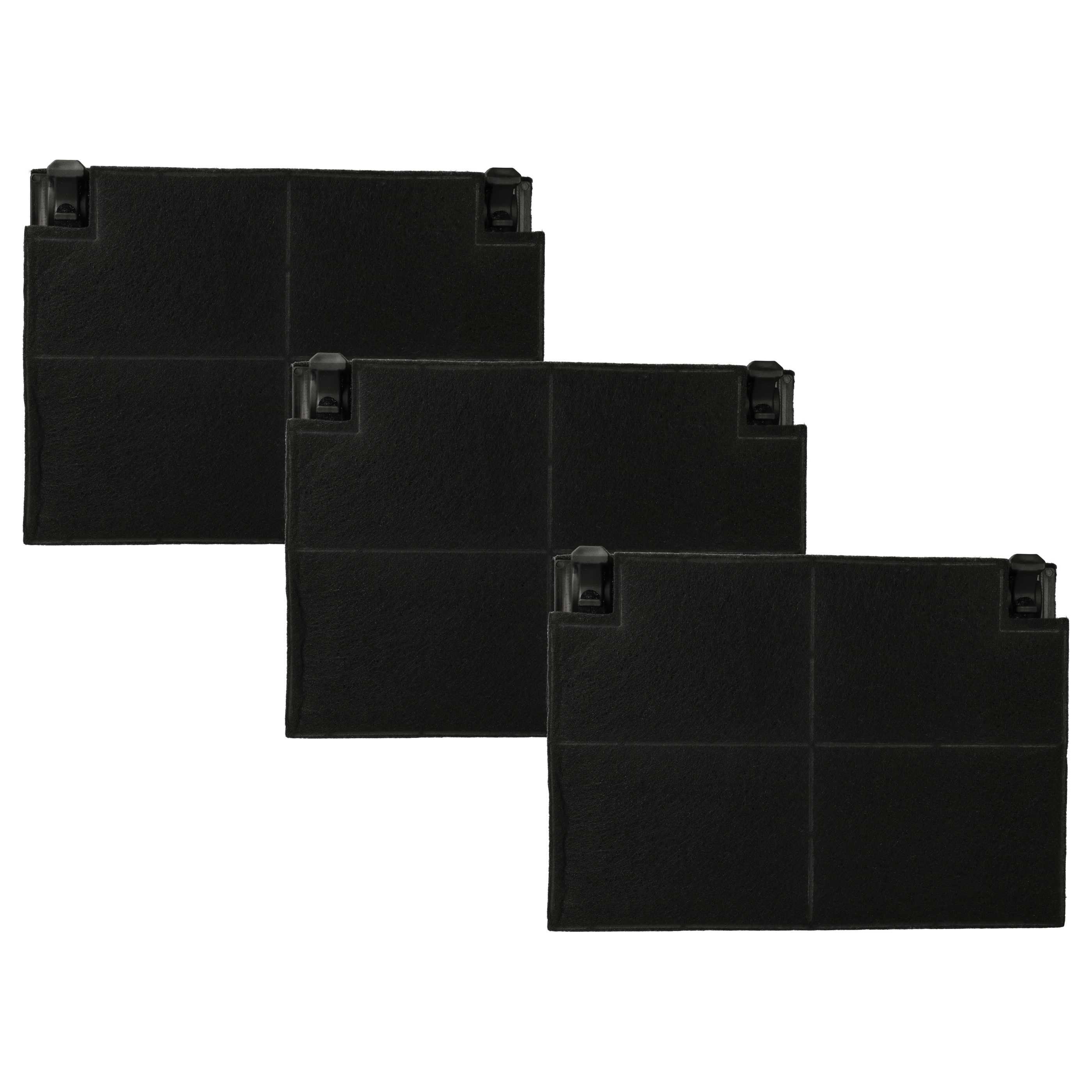 vhbw Aktivkohlefilter passend für Zanussi ZHP637X, ZHP625W1, ZHP615X, ZHP631G, ZHP615WM, Zubehör für Zanussi ZHP637X ZHP625W1 ZHP615X ZHP631G ZHP615WM