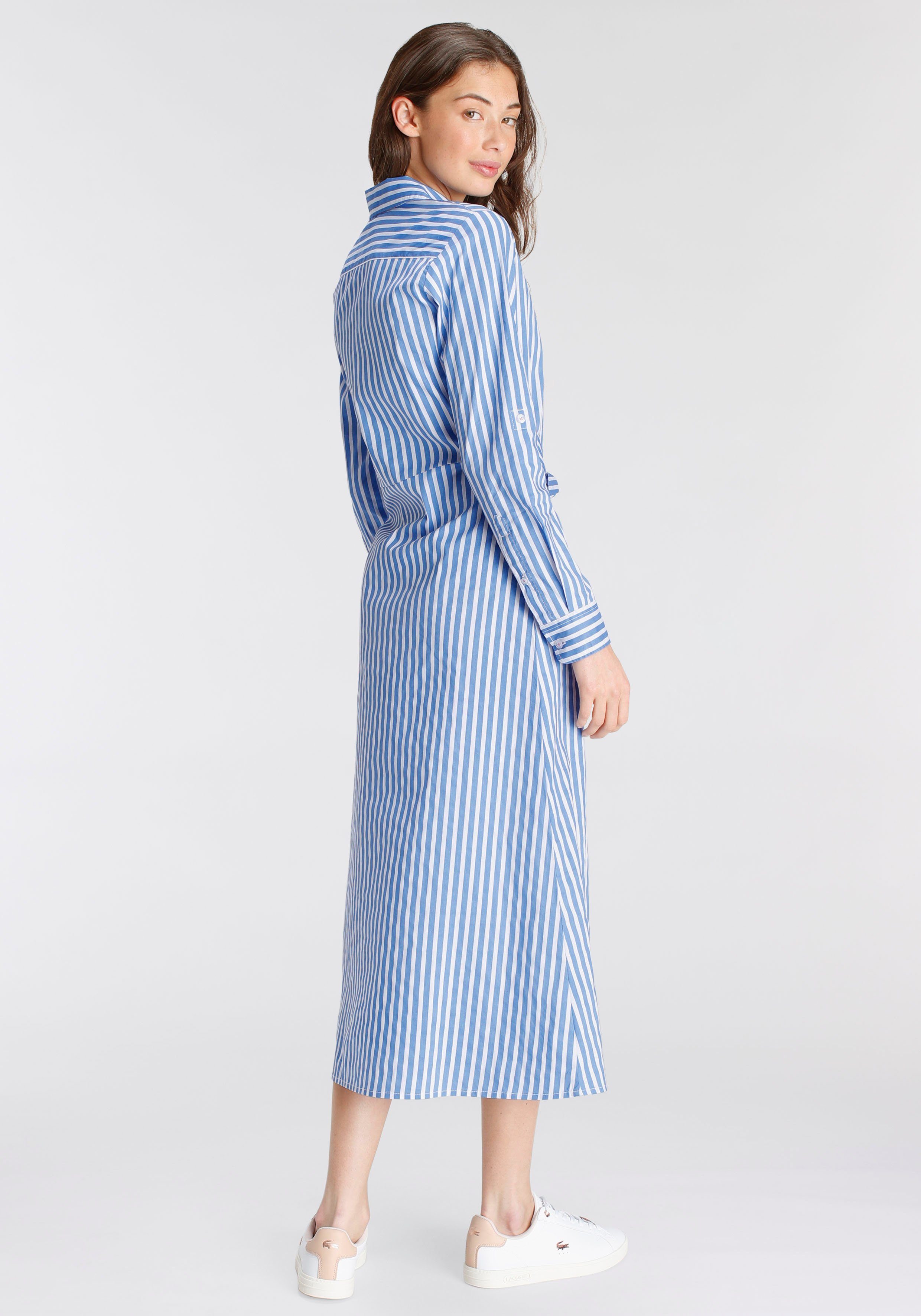 DELMAO Blusenkleid festliche Anlässe, lang, klassisch und seriös, aus Baumw günstig online kaufen