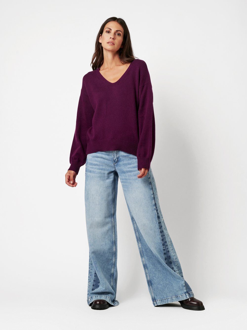 TONI Strickpullover Ginger mit Ballonärmeln günstig online kaufen