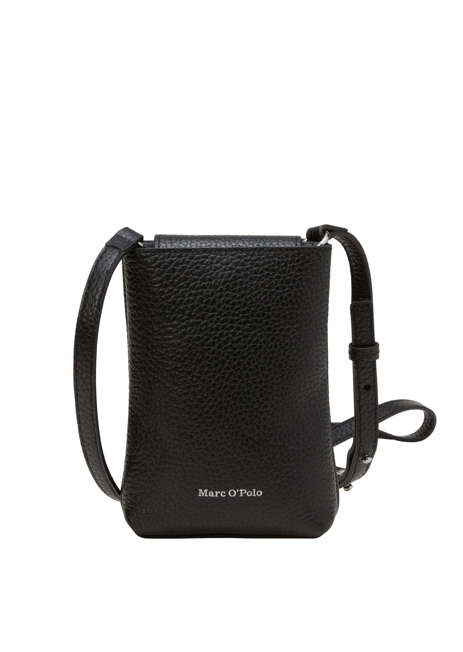Marc O'Polo Handytasche aus genarbtem Rindleder