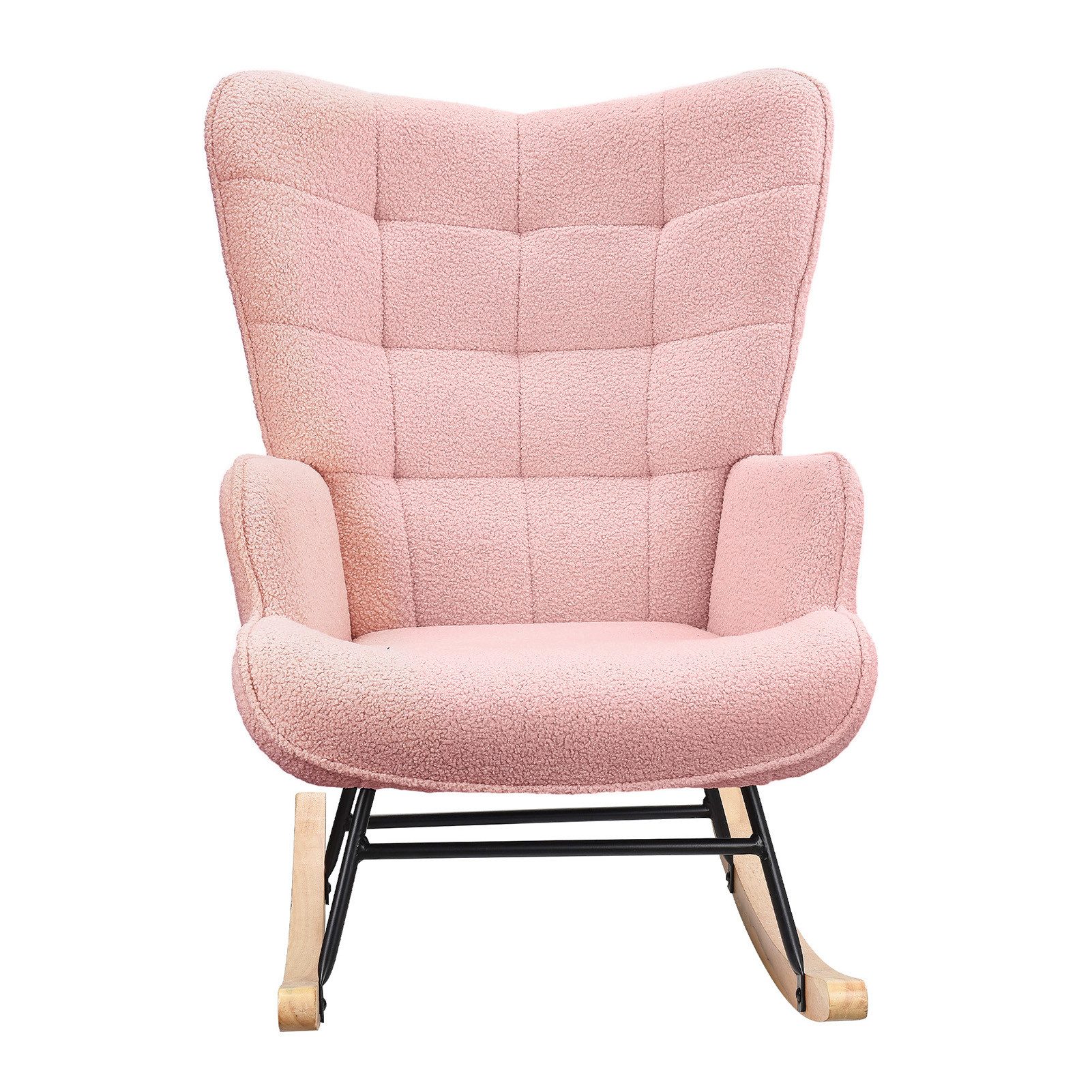PXloue Schaukelstuhl Stillsessel Relaxsessel Loungesessel, Mit günstig online kaufen
