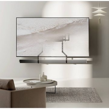 my wall Universal Soundbar-Halterung Soundbar-Halterung, (Neigbar, Schwenkbar)