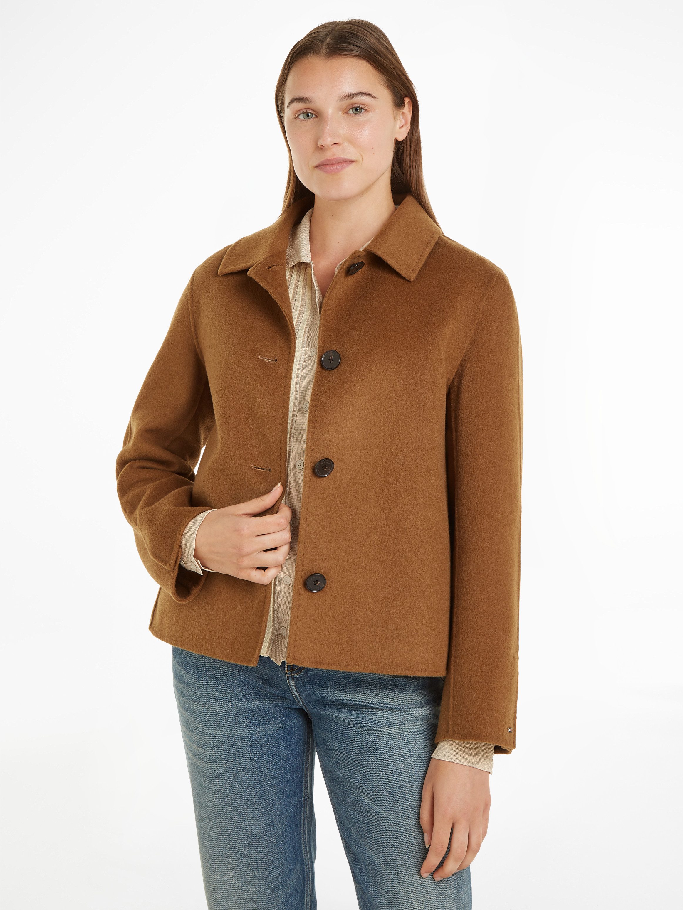 Tommy Hilfiger Trenchcoat MD DF WOOL günstig online kaufen