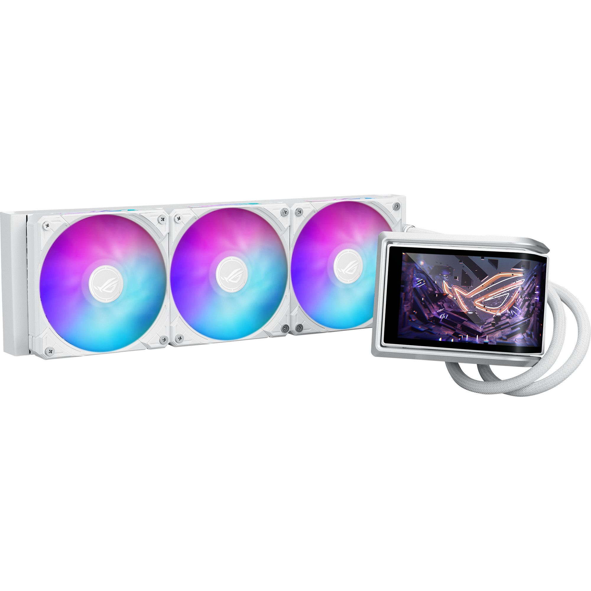 Asus CPU Kühler ASUS ROG RYUO IV 360 ARGB WHT, Wasserkühlung