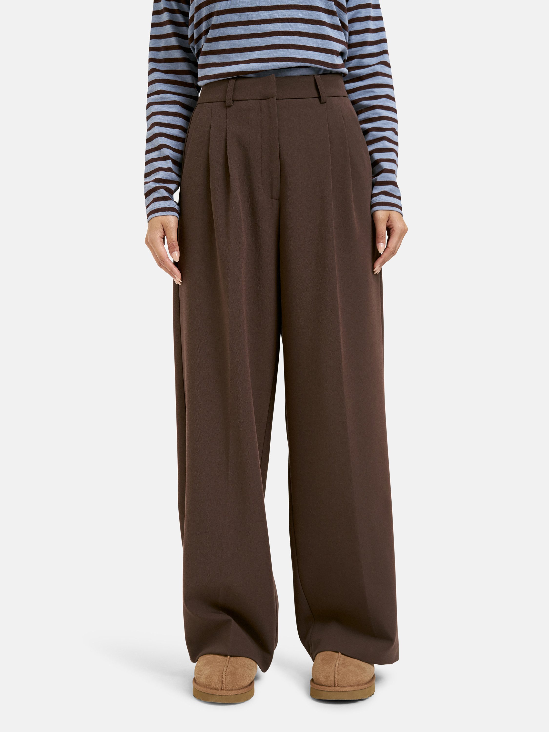 Smith & Soul Stoffhose mit Bundfalten günstig online kaufen