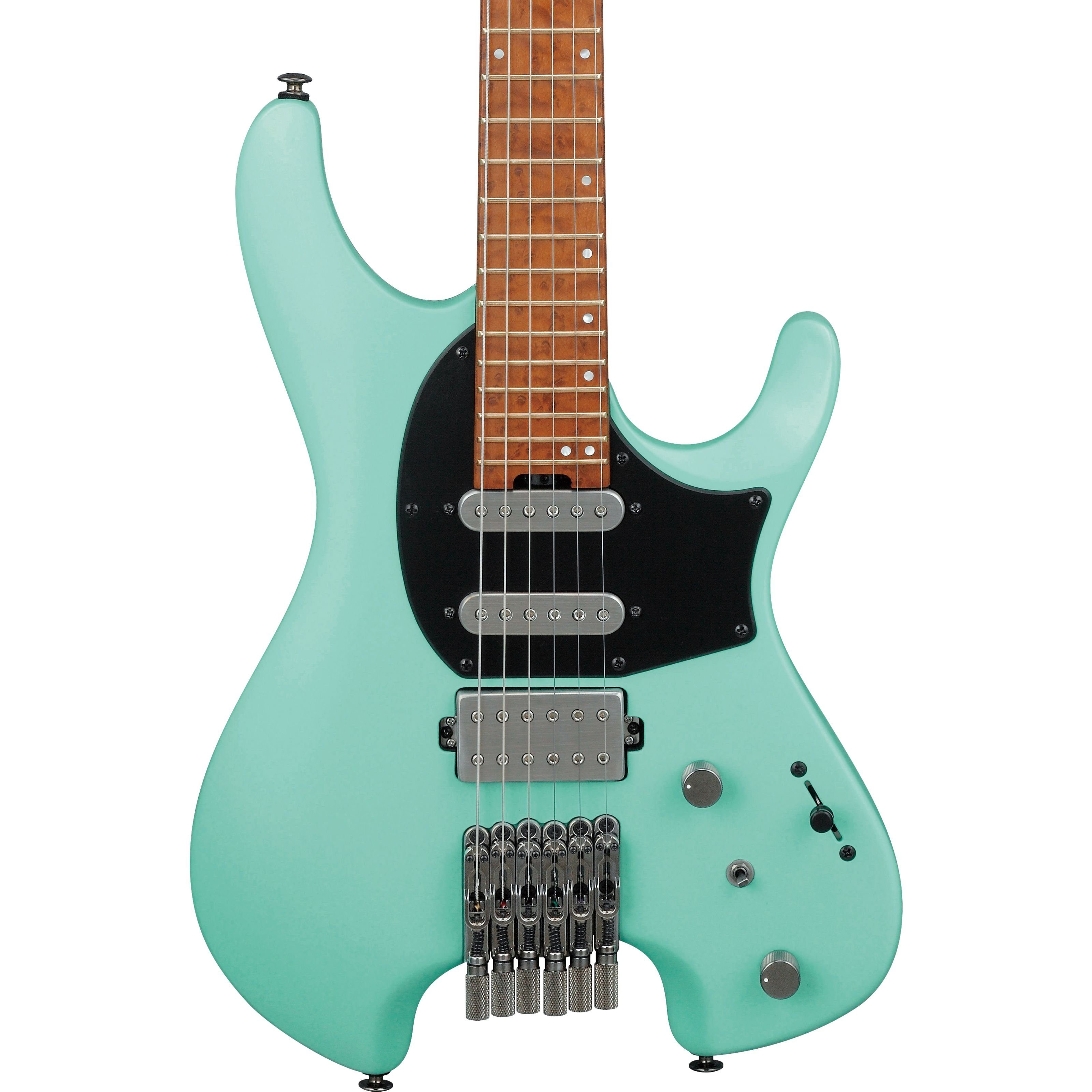 Ibanez Spielzeug-Musikinstrument, Standard Q54-SFM Matte Foam E-Gitarre - Green Sea
