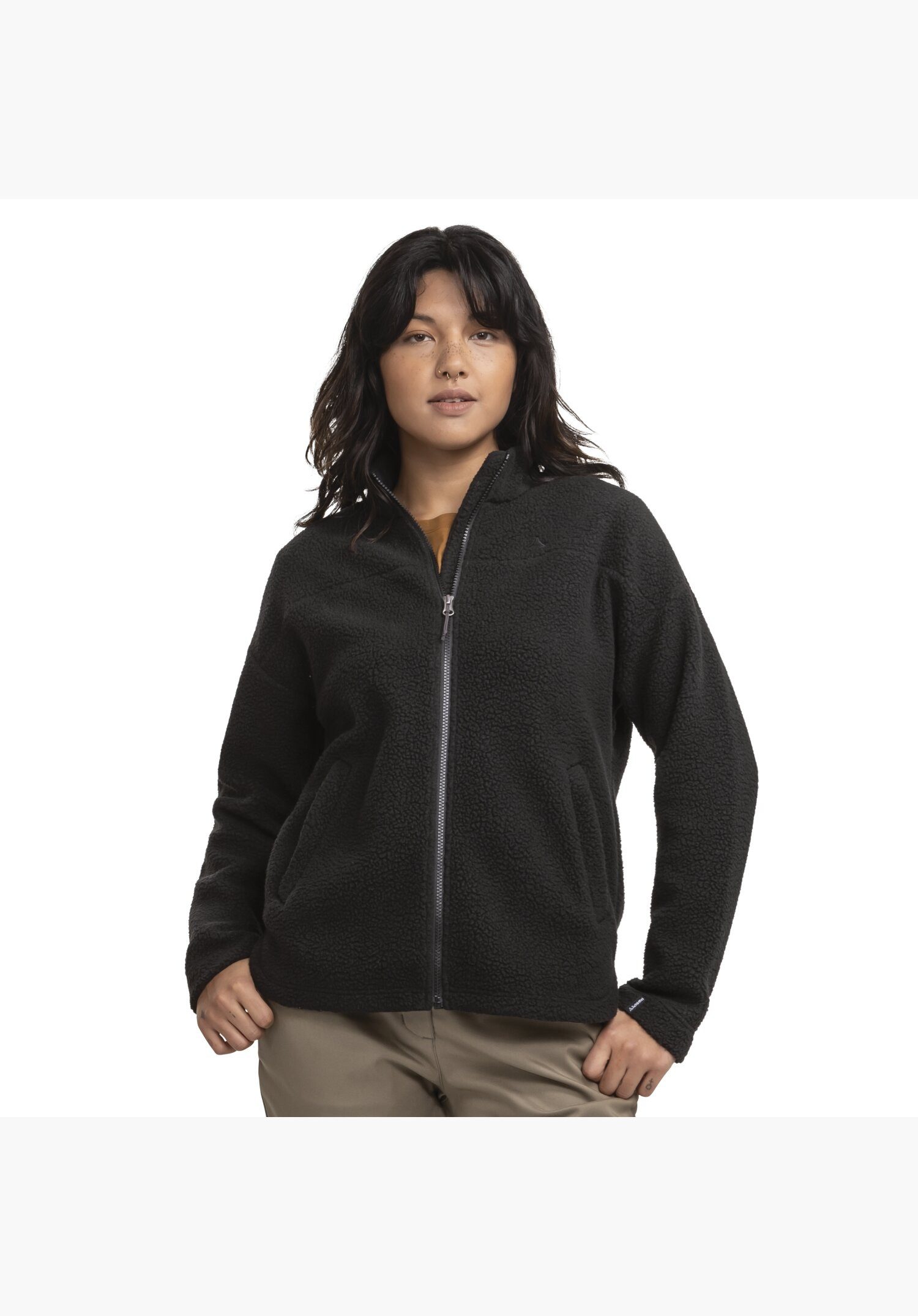 Schöffel Fleecejacke CIRC Fleece Jk Style Purga WMS sportlicher Stil, für Trekking, Wandern und Laufen, lockere Passform