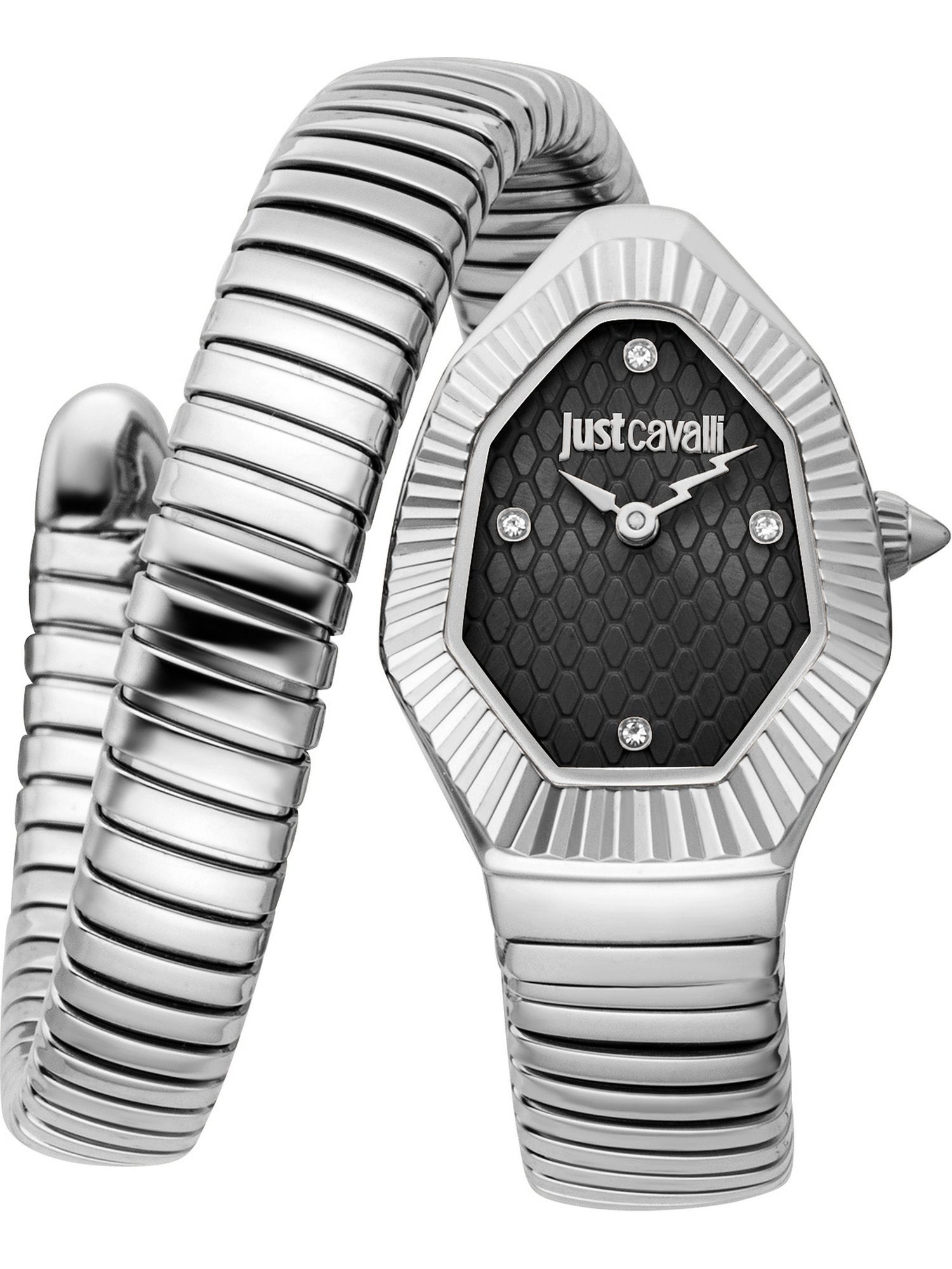 Just Cavalli Chronograph Just Cavalli Damen-Uhren Analog Quarz, Klassikuhr