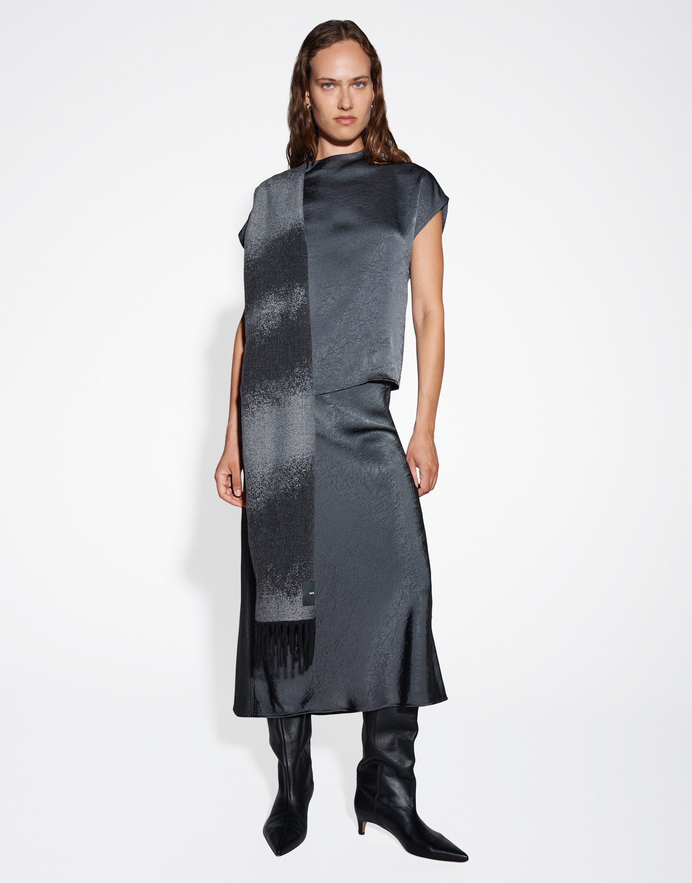 someday Schal BLINARA mit Jacquardmuster